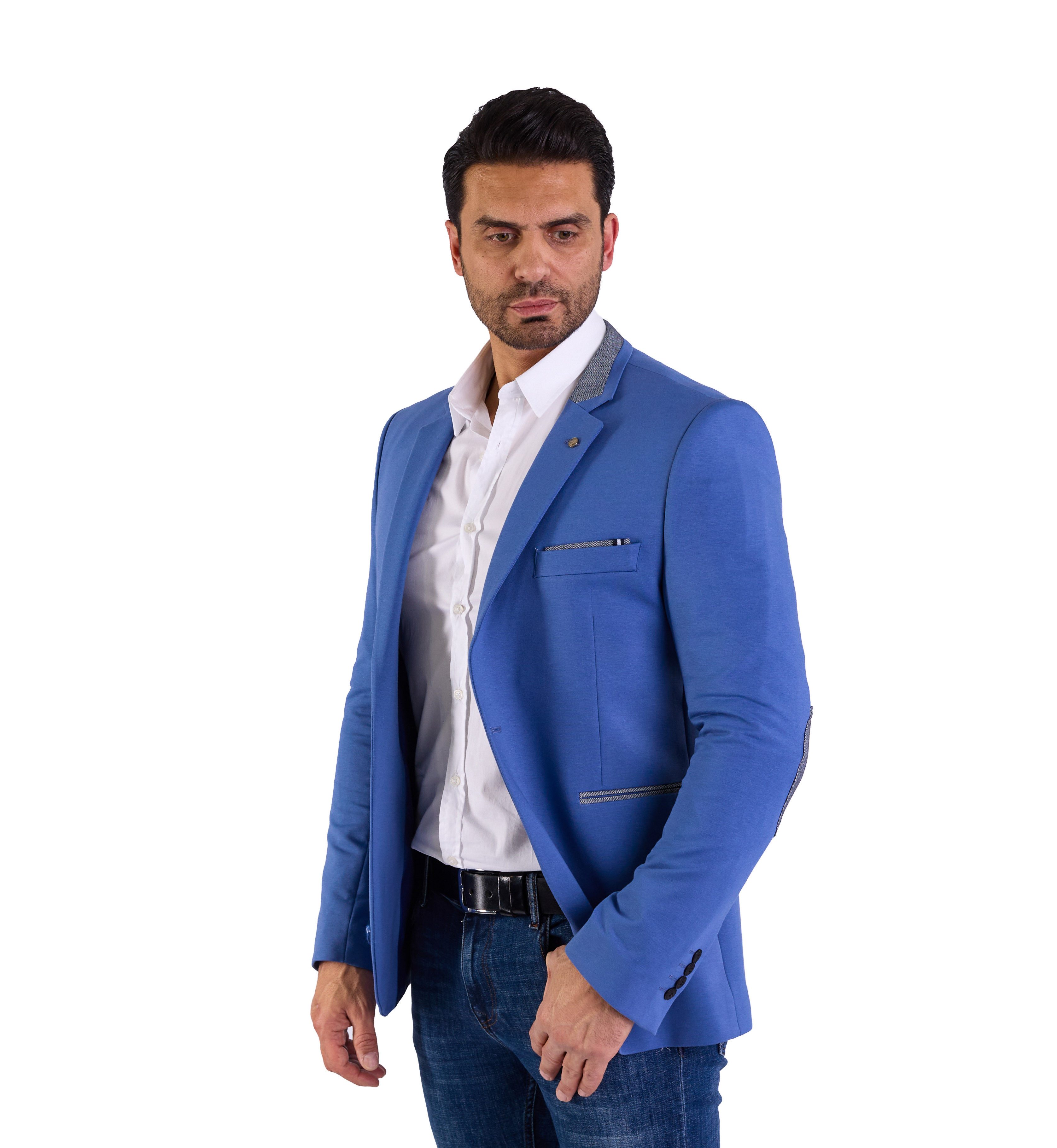 Denim Distriqt Jerseysakko Sportliches Herren Jersey günstig online kaufen