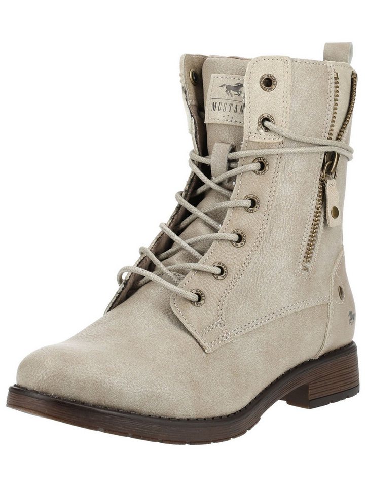Mustang Shoes Mustang Shoes Stiefelette Lederimitat Schnürstiefelette