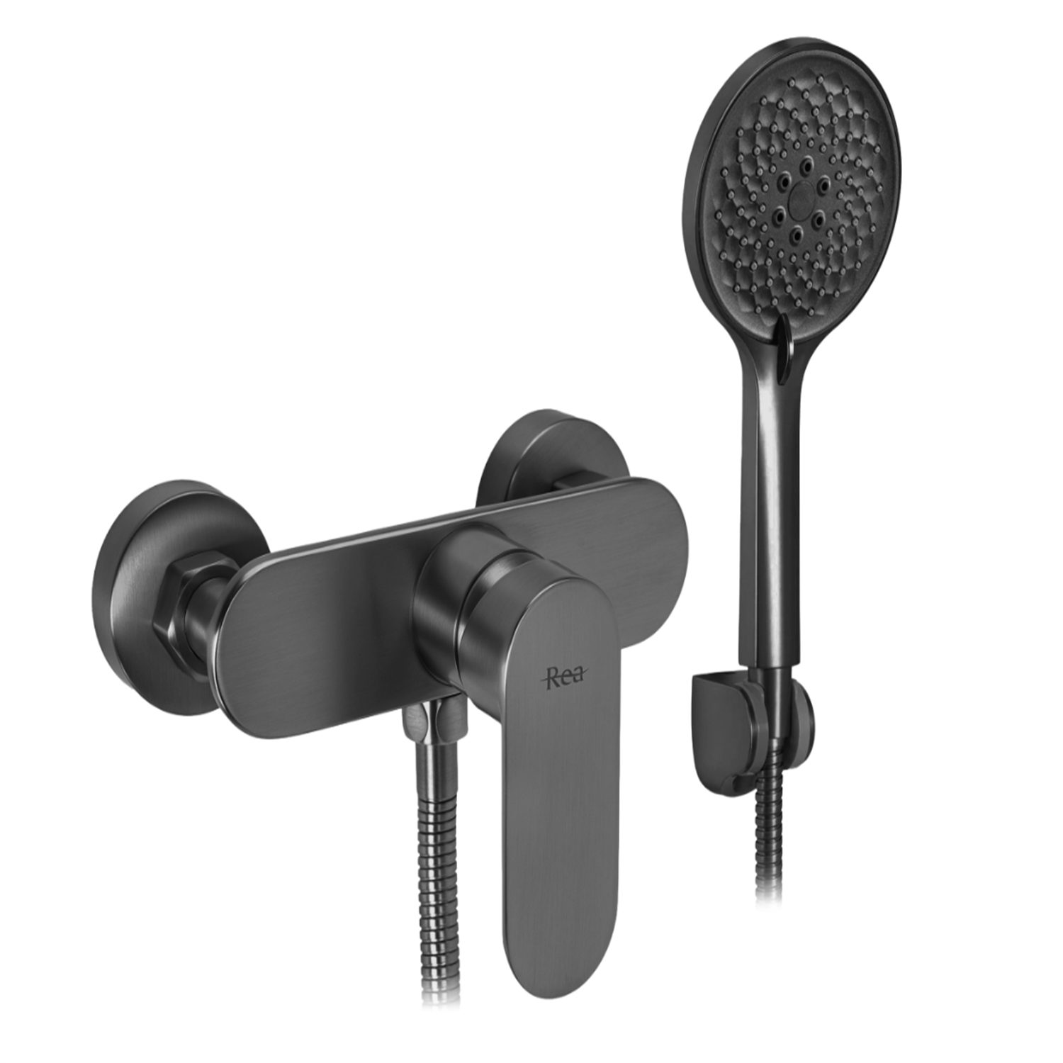wohnwerk.idee Duscharmatur Duscharmatur mit Handbrause und modernem Design