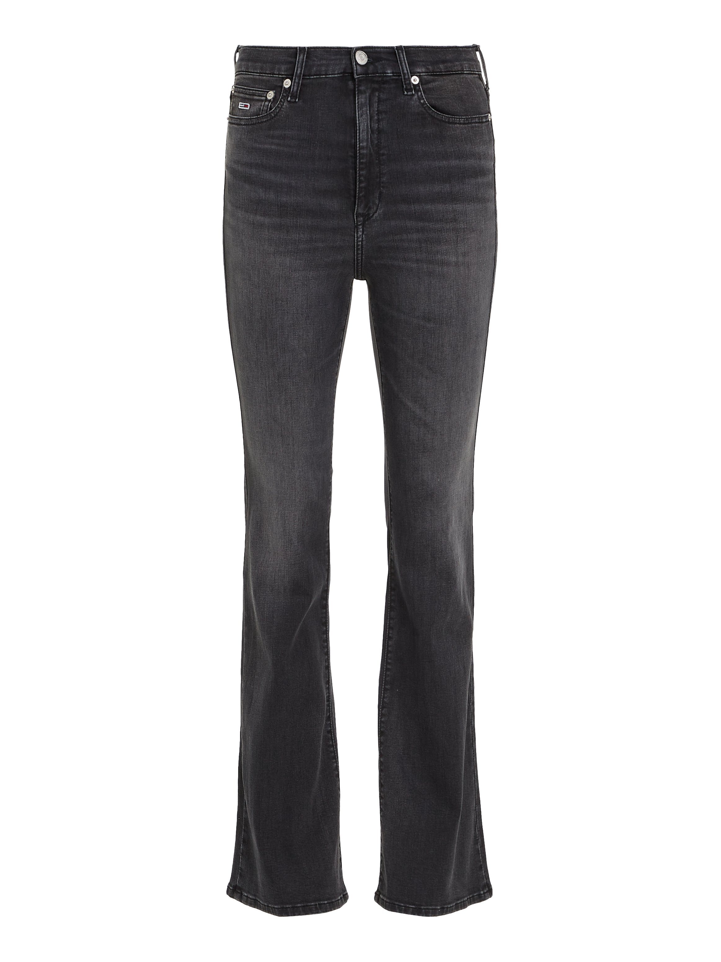 Markenlabel Jeans Sylvia Bequeme black30 Tommy mit Jeans