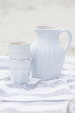 Ib Laursen Tasse Mynte, Steingut, Weiß H:9.5cm D:8.5cm Steingut