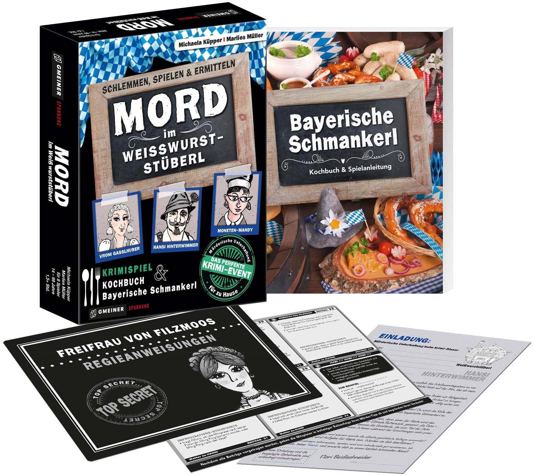 im Weisswurst-Stüberl Mord GMEINER Spiel,