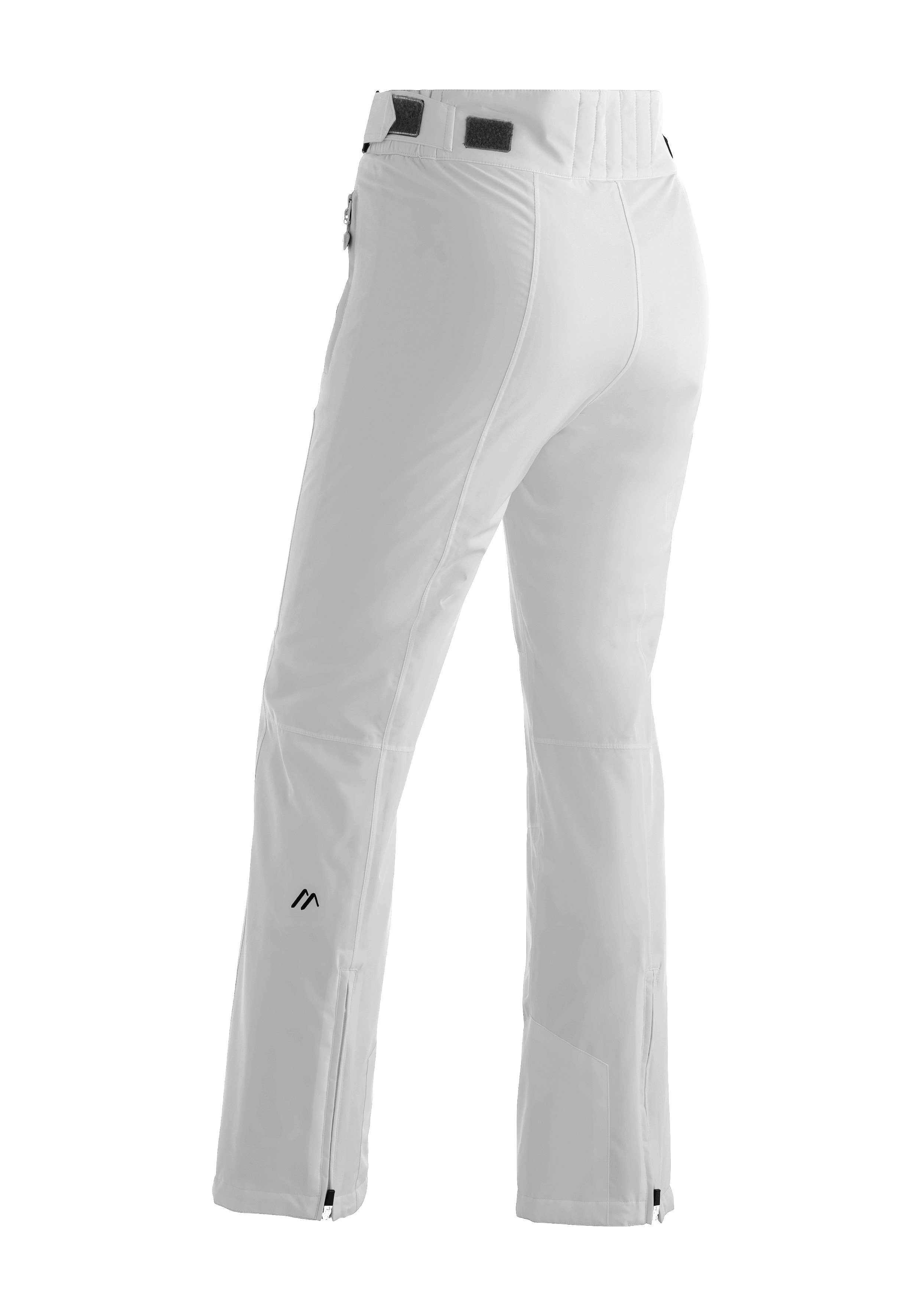 Maier Sports Skihose Vroni slim Damen Schneehose, wind- und wasserdicht, 2 RV-Taschen, Slim Fit