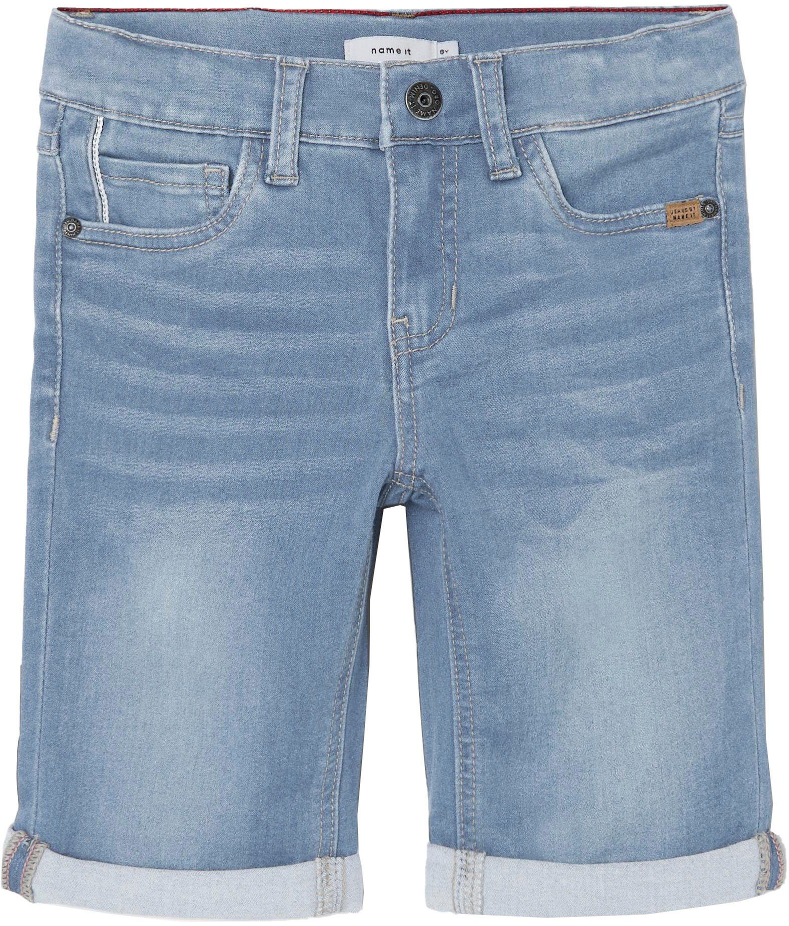 Name It Jeansshorts NKMTHEO XSL DNM L SHORTS 6622-CL NOOS Light Blue Denim | Jeansshorts