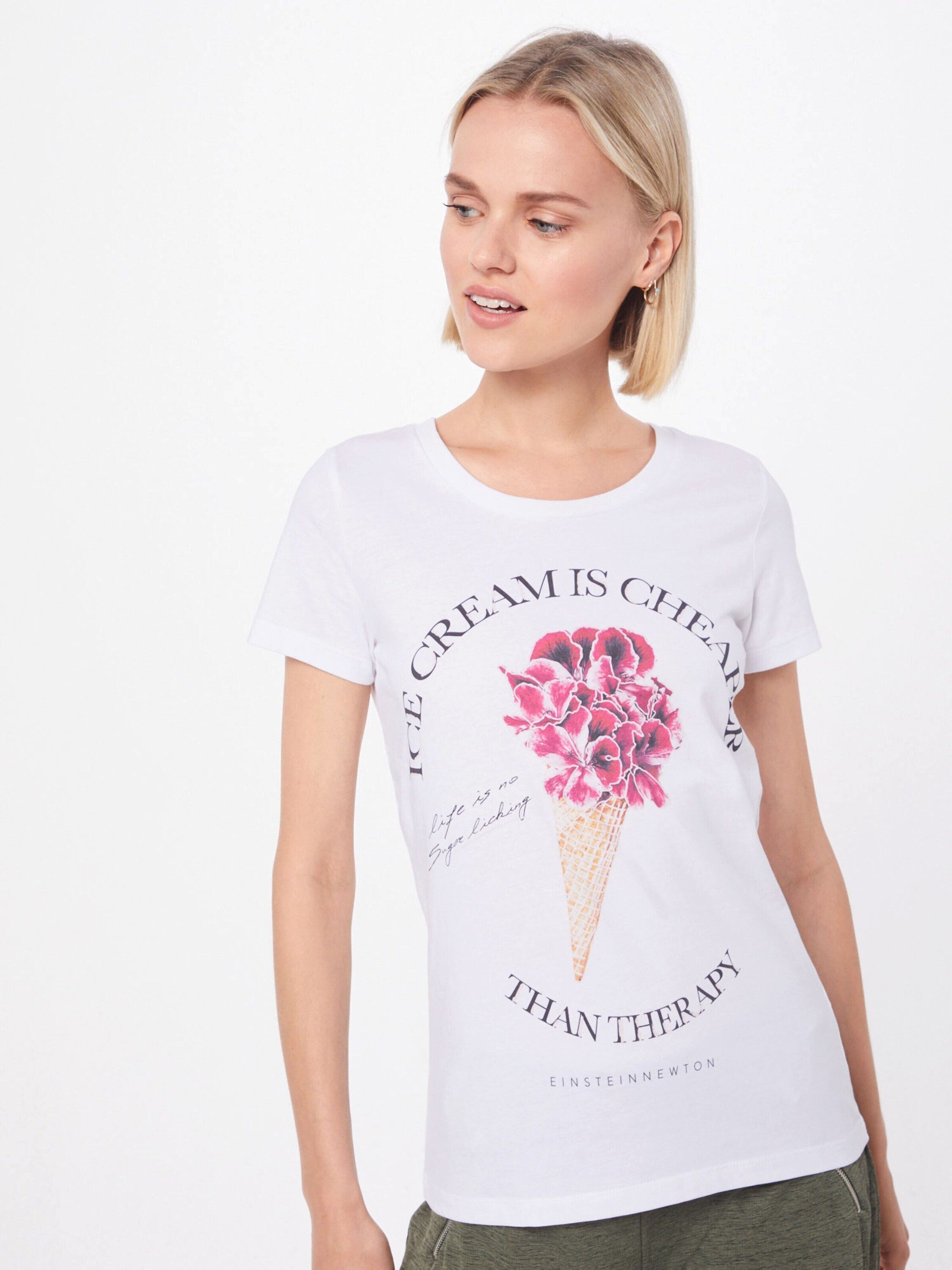 EINSTEIN & NEWTON T-Shirt Color Crean (1-tlg) Plain/ohne Details