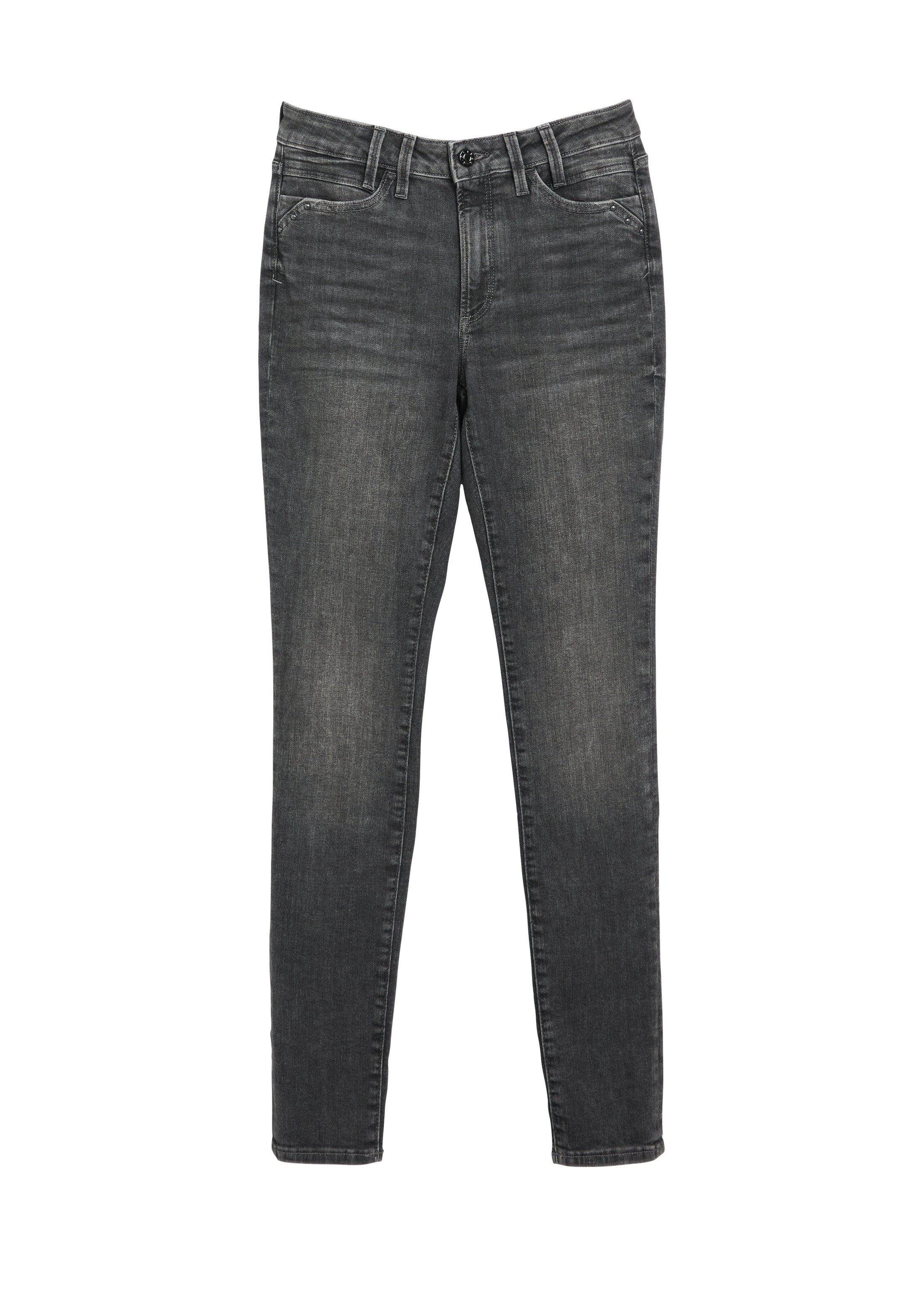 s.Oliver Skinny-fit-Jeans Jeans-Hose IZABELL Jeans Izabell / Mid Rise / Skinny Fit