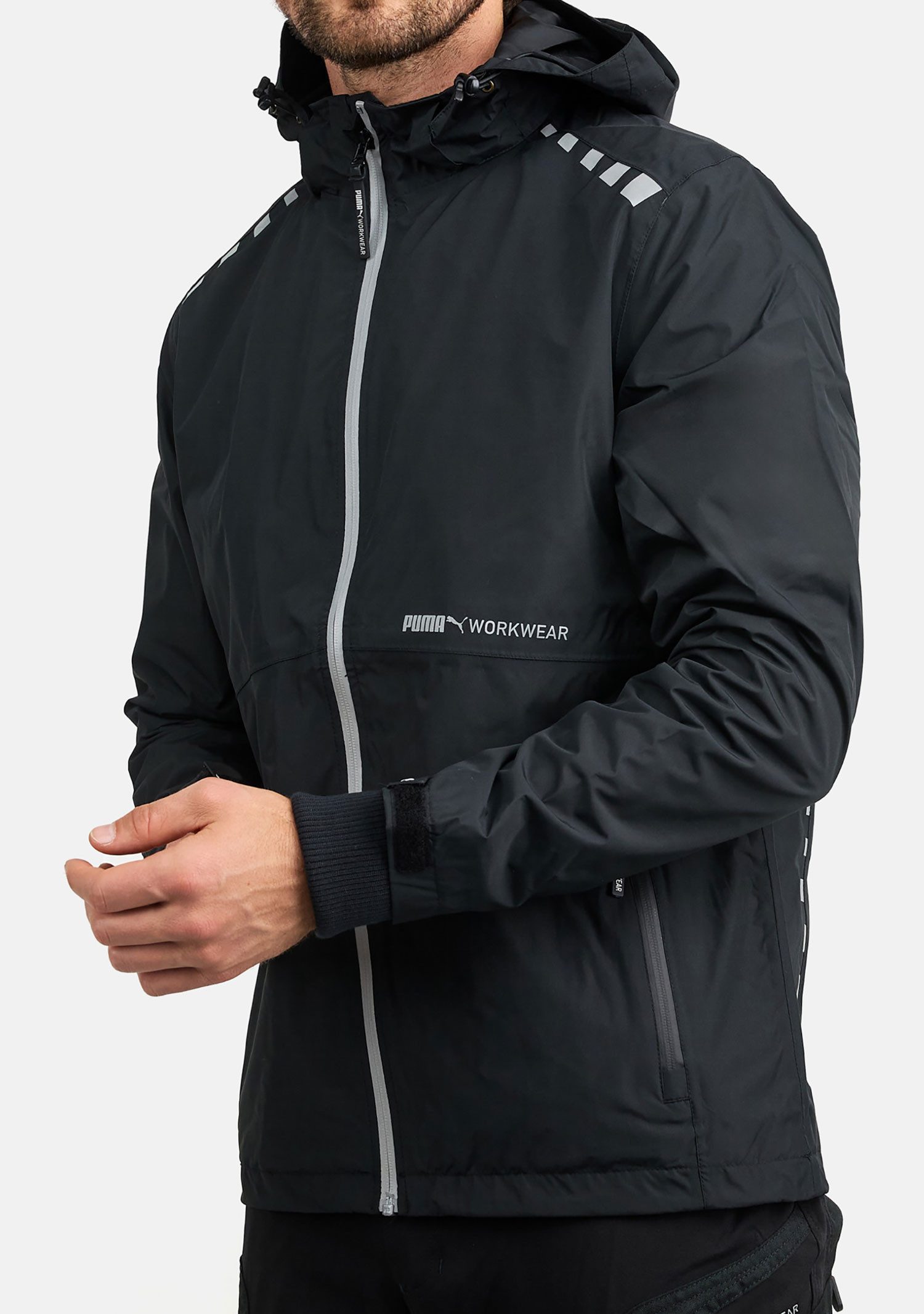 PUMA Workwear Regenjacke Herren - Wasserdicht - Leichter Windbreaker Fahrra günstig online kaufen