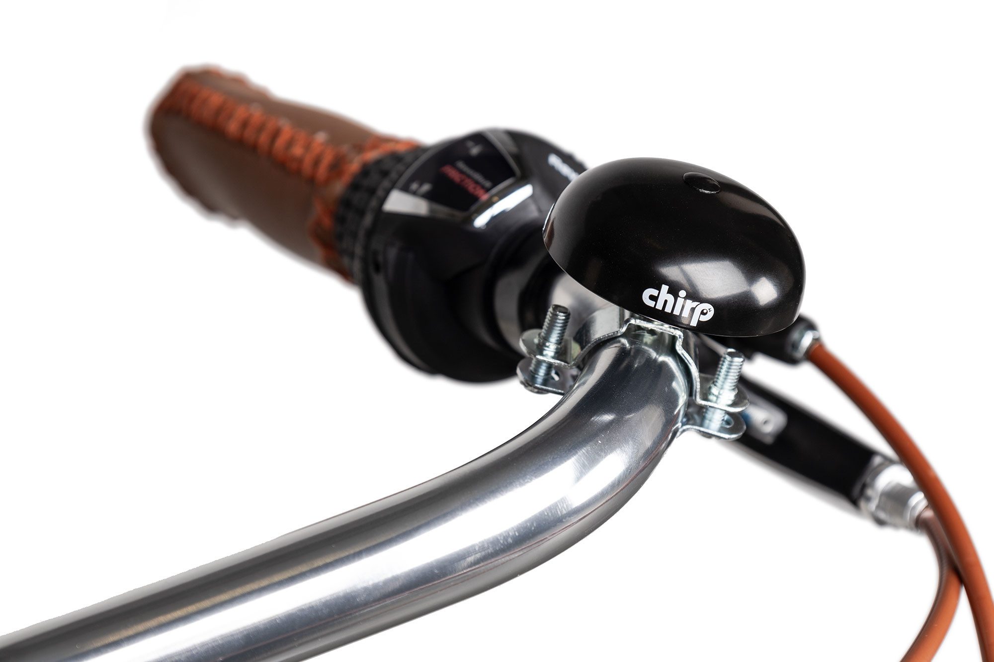 Chirp Fahrradklingel Classic Glocke, schwarz