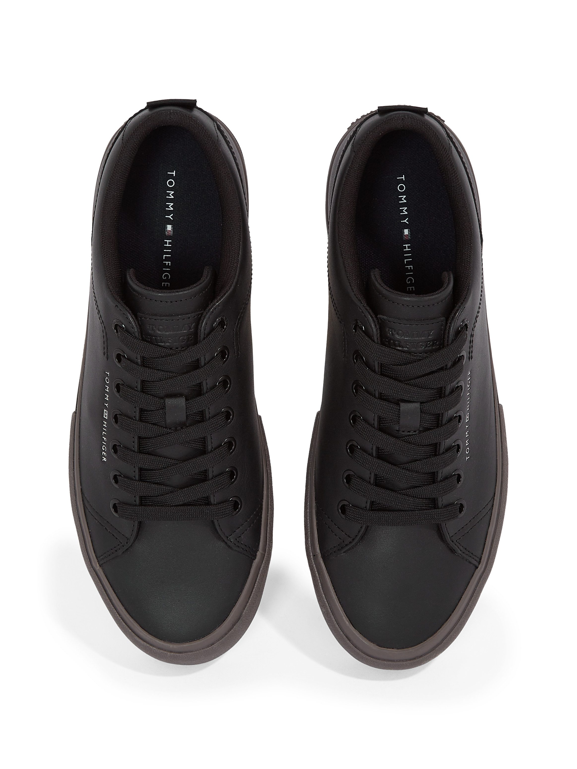 Tommy Hilfiger TH HI VULC STREET LTH PATCH Sneaker, Freizeitschuh, Halbschu günstig online kaufen