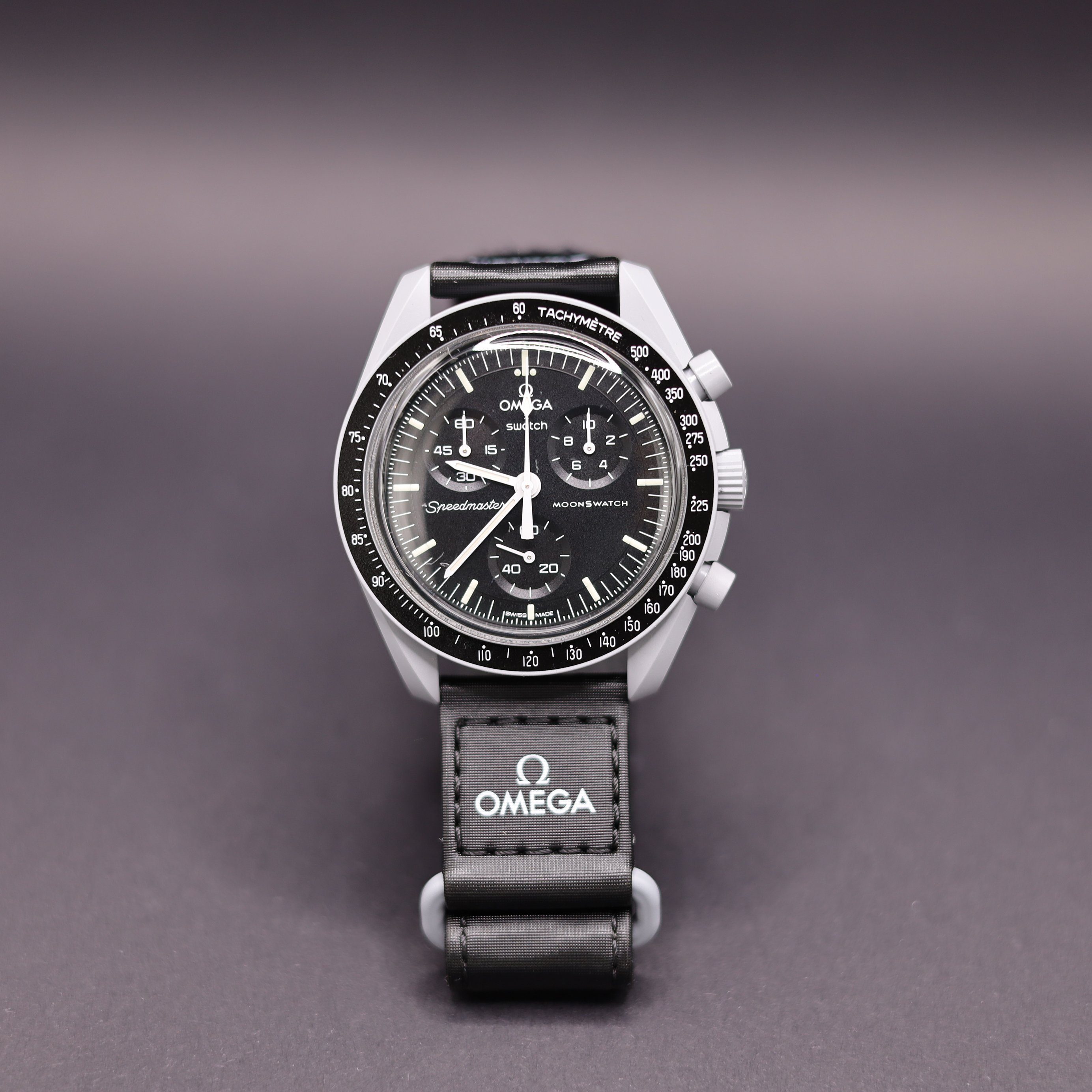 Chronograph Swatch X Omega Bioceramic Moonswatch Mission To The Moon