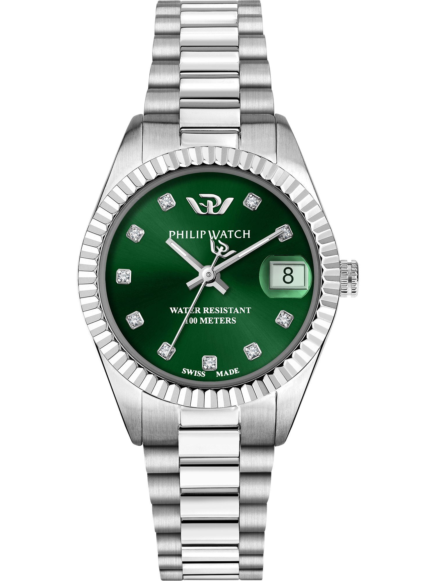 Quarzuhr Philip Watch Damen-Uhren Analog Quarz