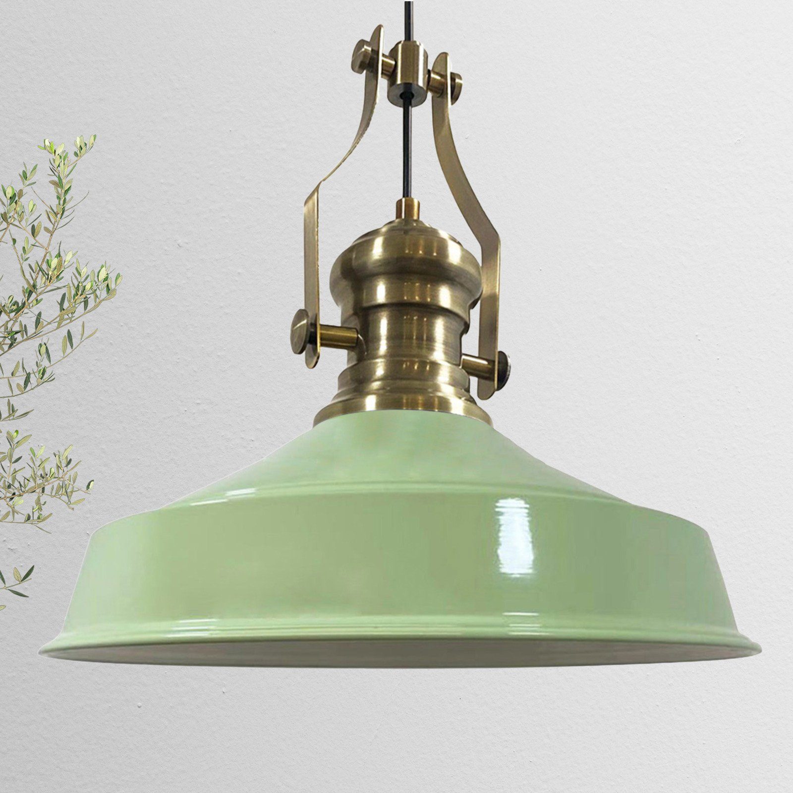 Bamyum Pendelleuchte Bamyum Pendellampe Vintage, Neo-Asletl, Lampe Groß Lampe, ohne Leuchtmittel