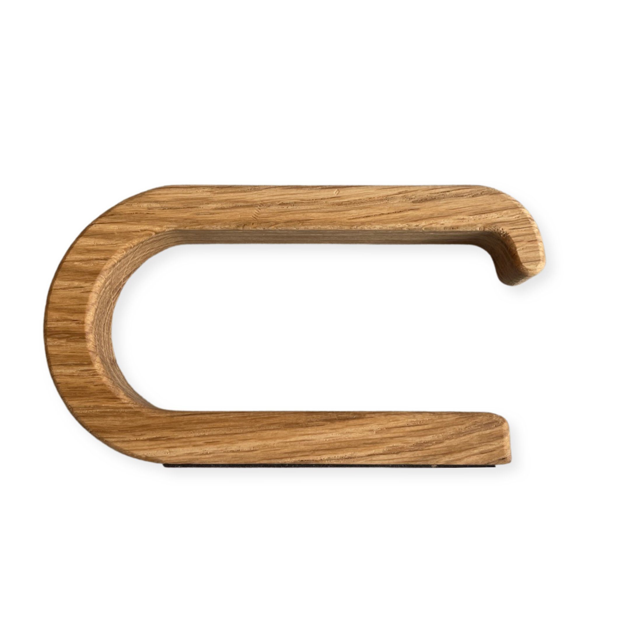 ekengriep Держатели для туалетной бумаги Rundes Design aus Holz Eiche, starke Befestigung ohne Bohren