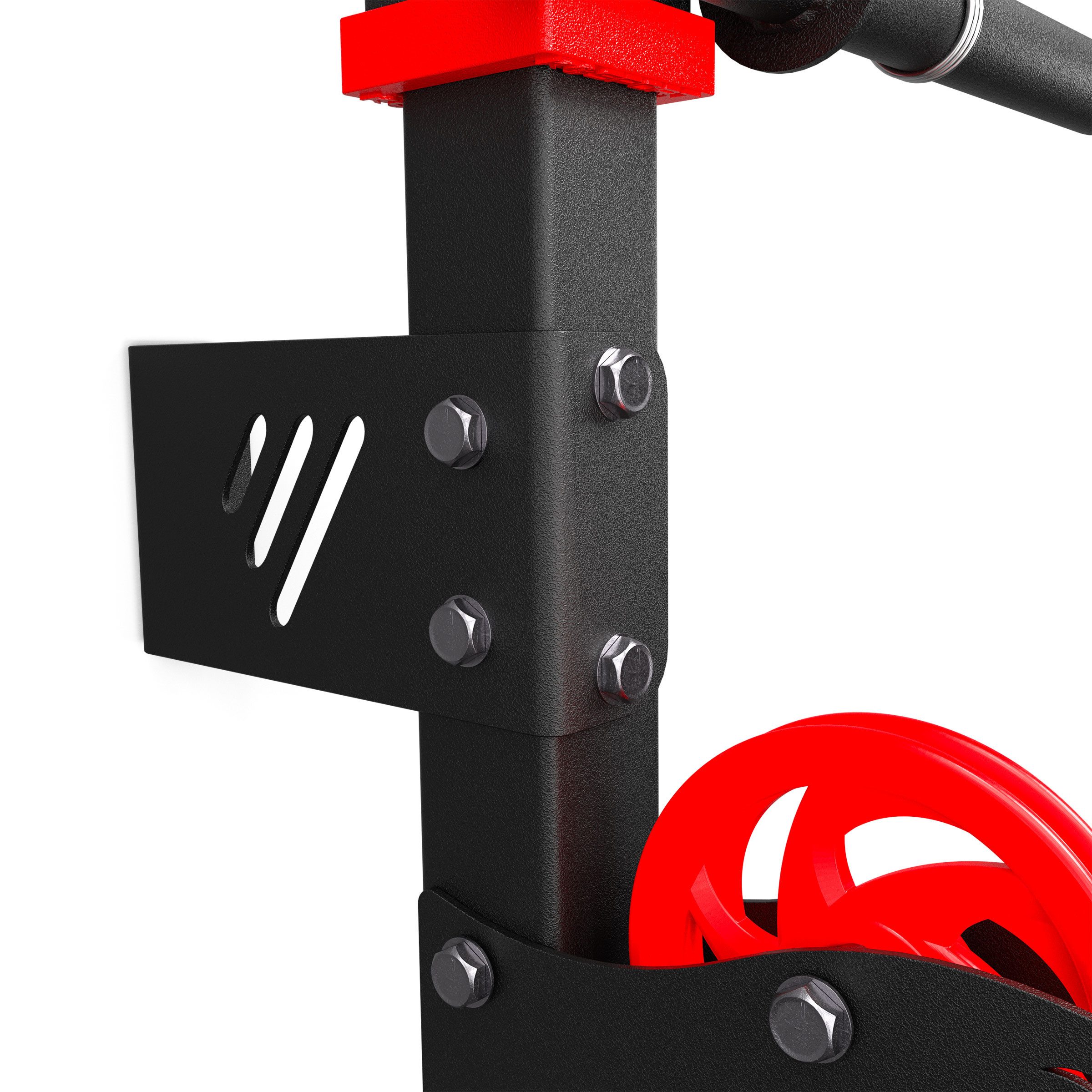 K-SPORT Kraftstation Oberer & unterer Kabelzug zur Wandmontage, (Fitness-Seilzug für effektiven Muskelaufbau, Kabelzugstation zum Trainieren Aller Muskeln), Made in EU!