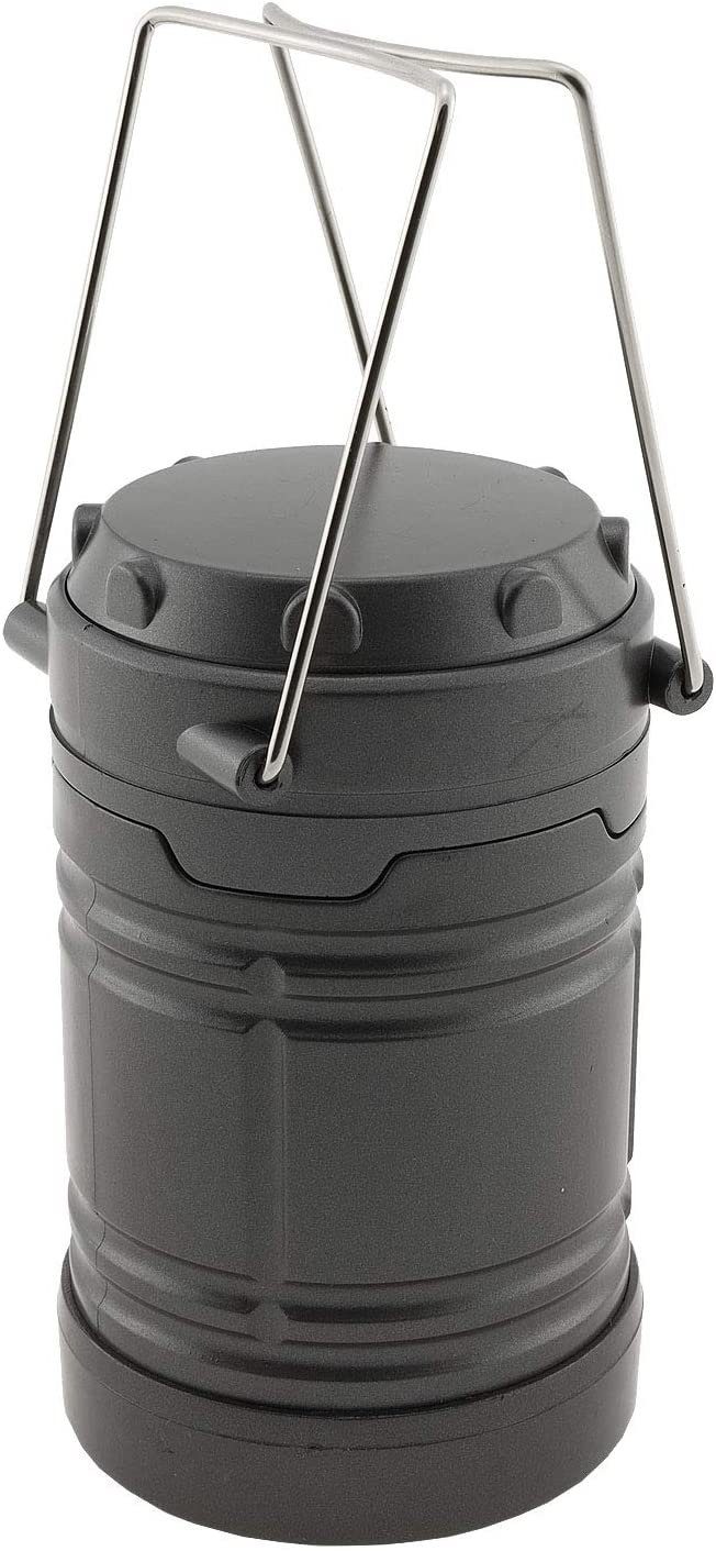 ChiliTec Gartenleuchte ChiliTec LED Camping Laterne Batteriebetrieb 3x AA Mignon 185x85mm