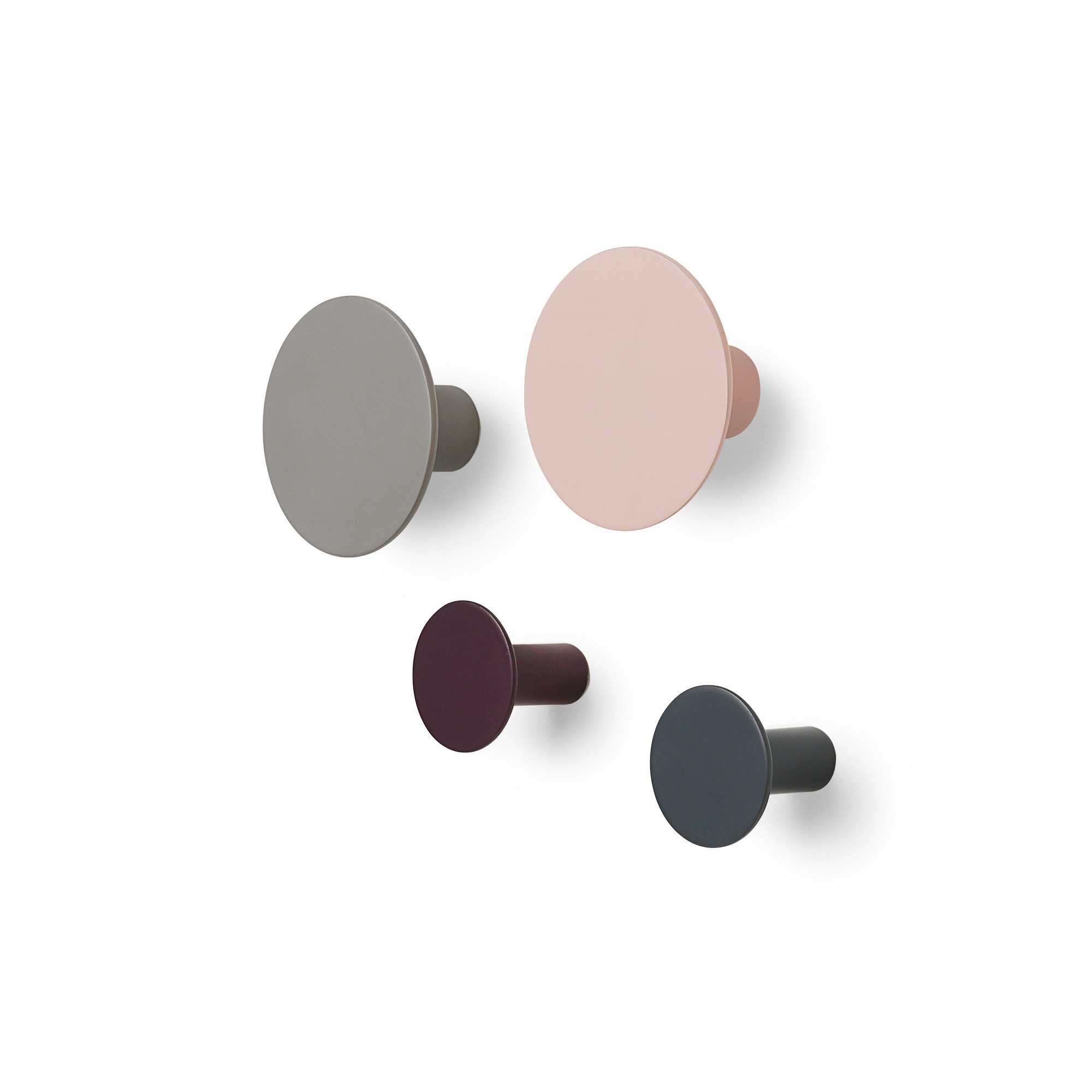 blomus Wandhaken 4er Set -PONTO- Hakenset für Zuhause: Modernes Design, Haushalt, Zuhause, (Set, 4-St., 4er-Set), Nur als Set erhältlich, inkl. Montagematerial, aus Polystone