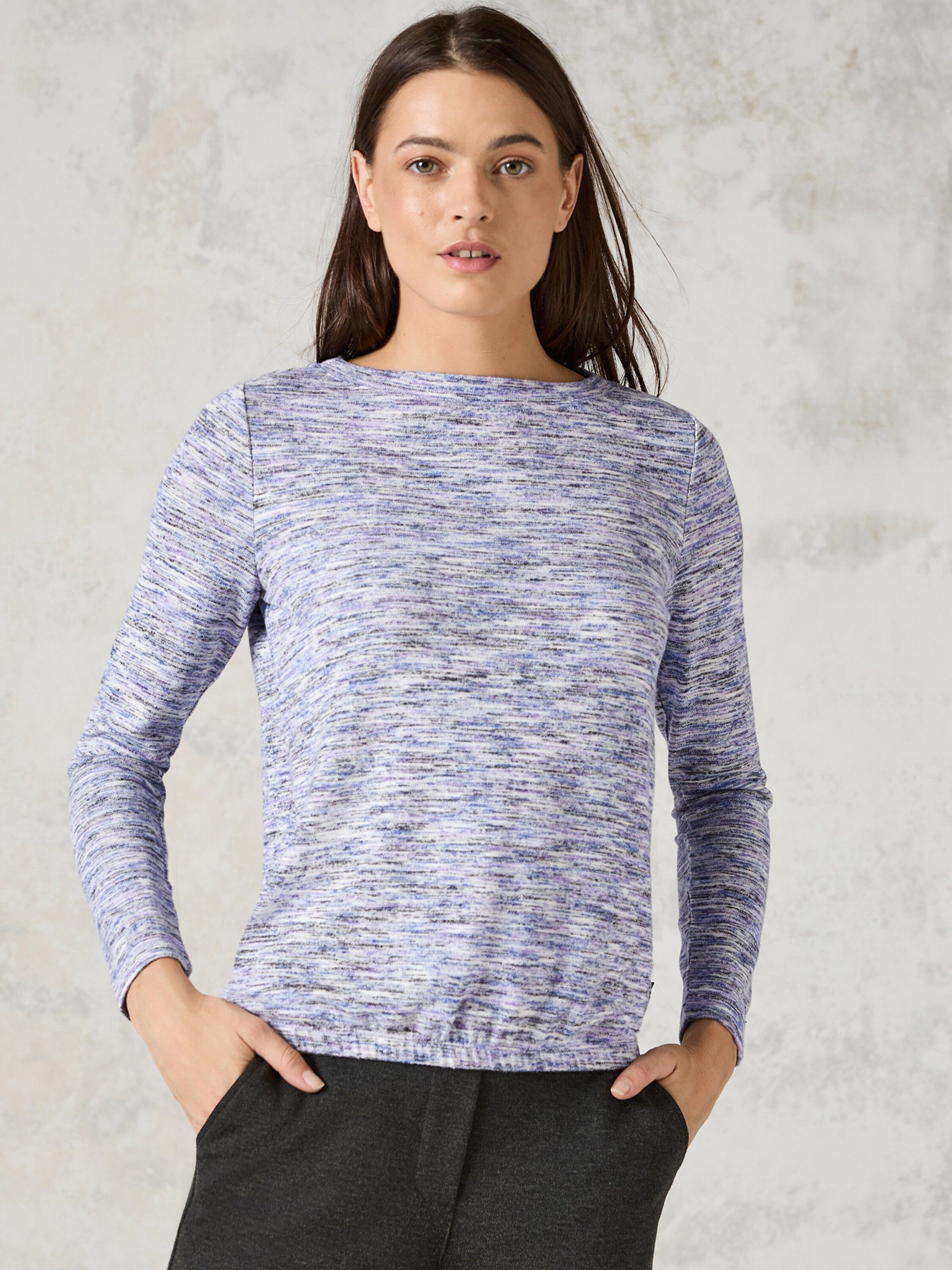CECIL Langarmshirt (1-tlg) Plain/ohne Details