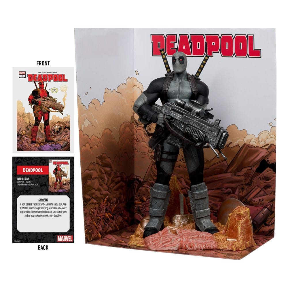 McFarlane Toys Merchandise-Figur Marvel Collection 1/6 Deadpool (Deadpool #1)(Grey Suit Chase) 27 cm