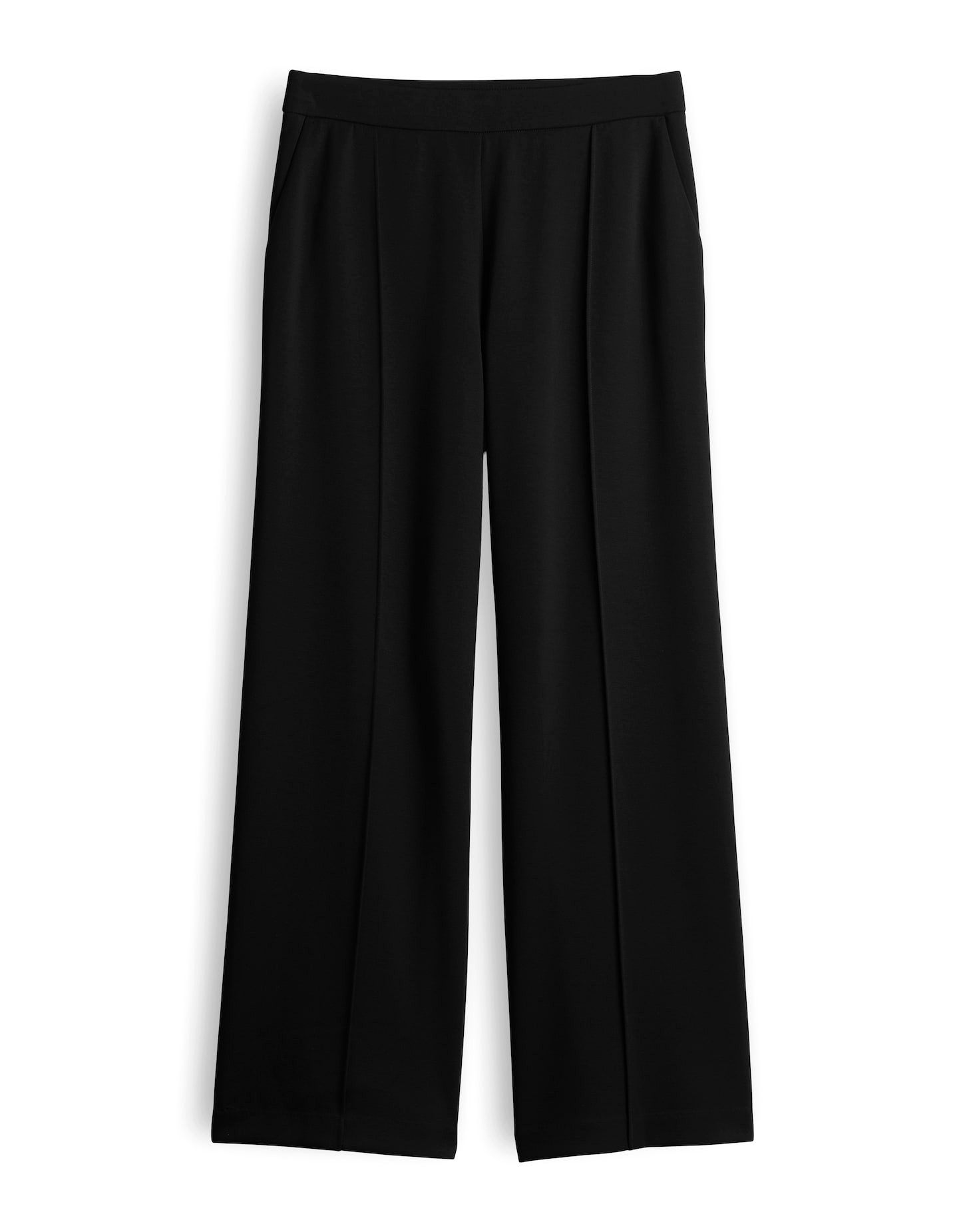 Stoffhose mit mattem Glanz