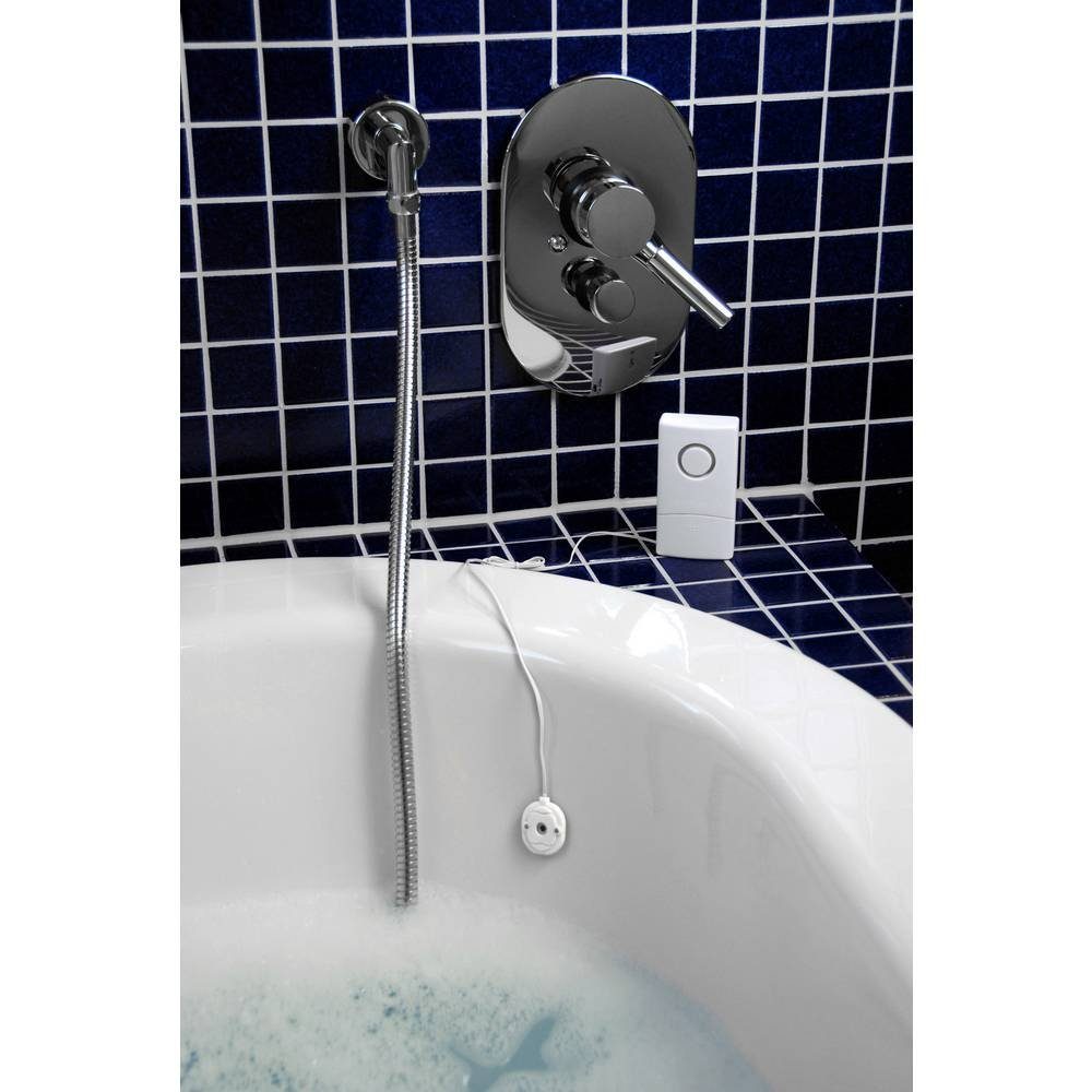 PENTATECH Wassermelder mit externem Sensor batteriebetrieben 23003 Wassermelder (mit externem Sensor)