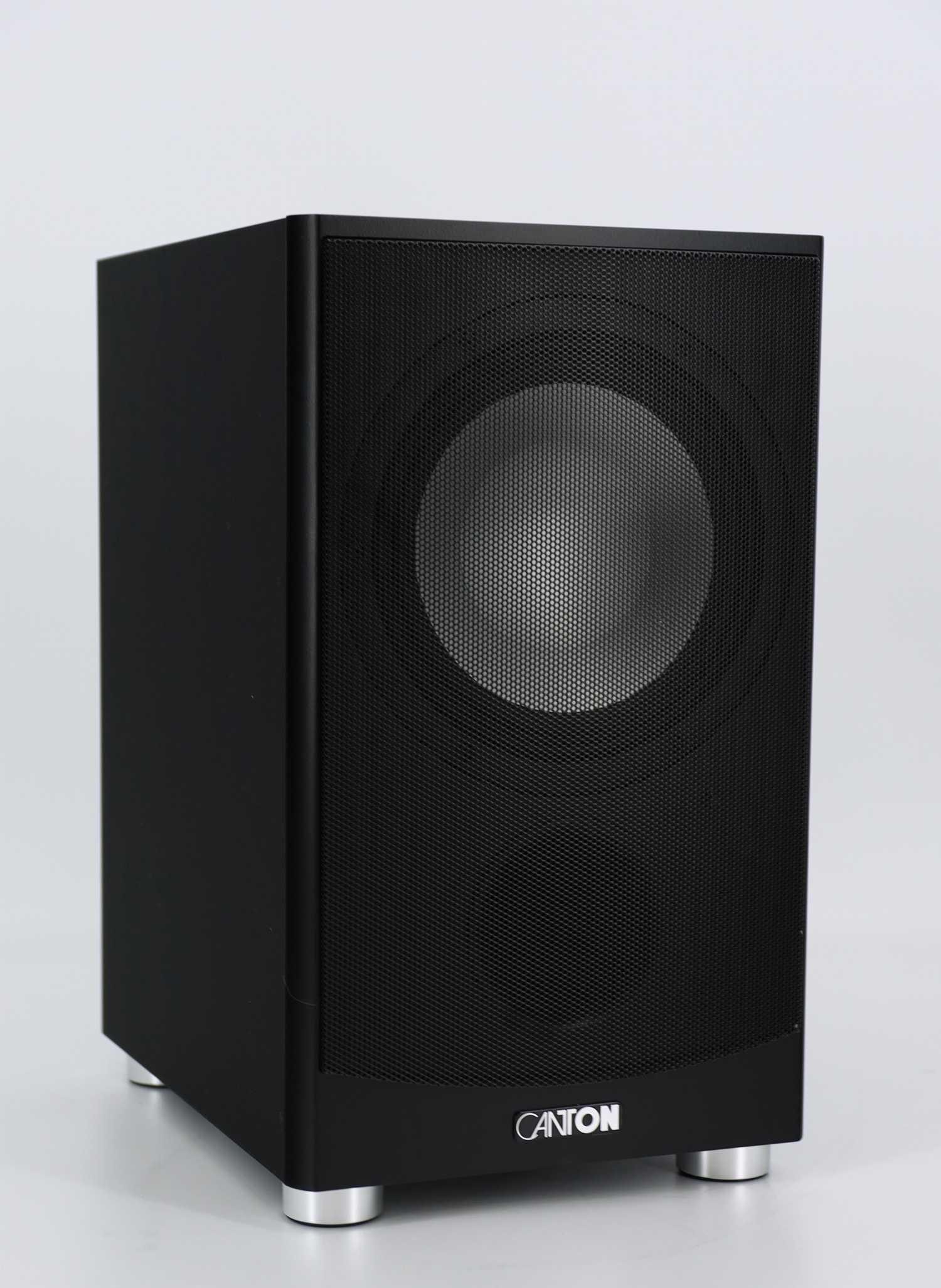 CANTON AS 85.3 Aktiv- Subwoofer (200 W, Leistungsstarke Endstufe, Präzise Basswiedergabe)