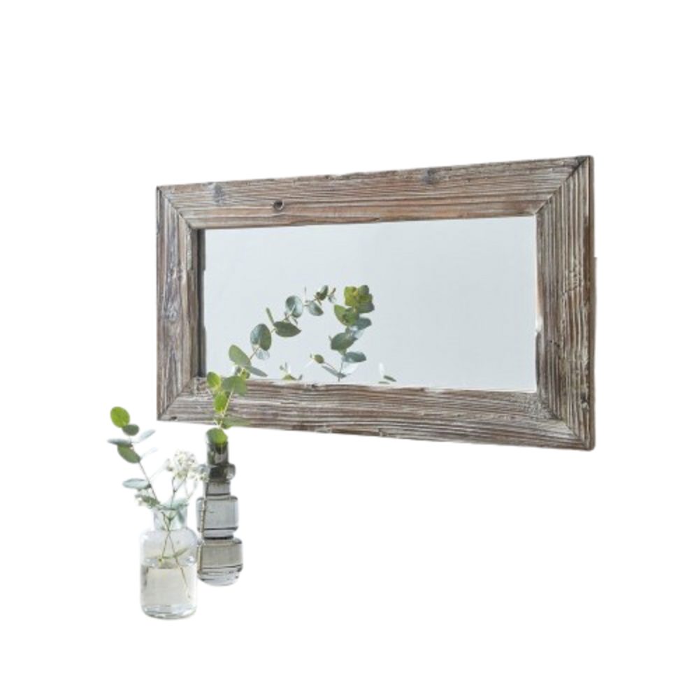 Home-trends24.de Spiegel Wandspiegel shabby chic Hängespiegel Wanddeko Holz günstig online kaufen