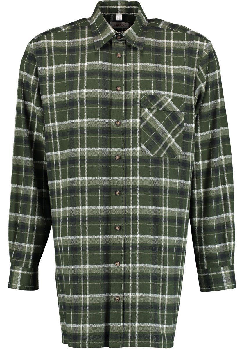 Condor Langarmhemd Foweia 90cm langes Herren günstig online kaufen