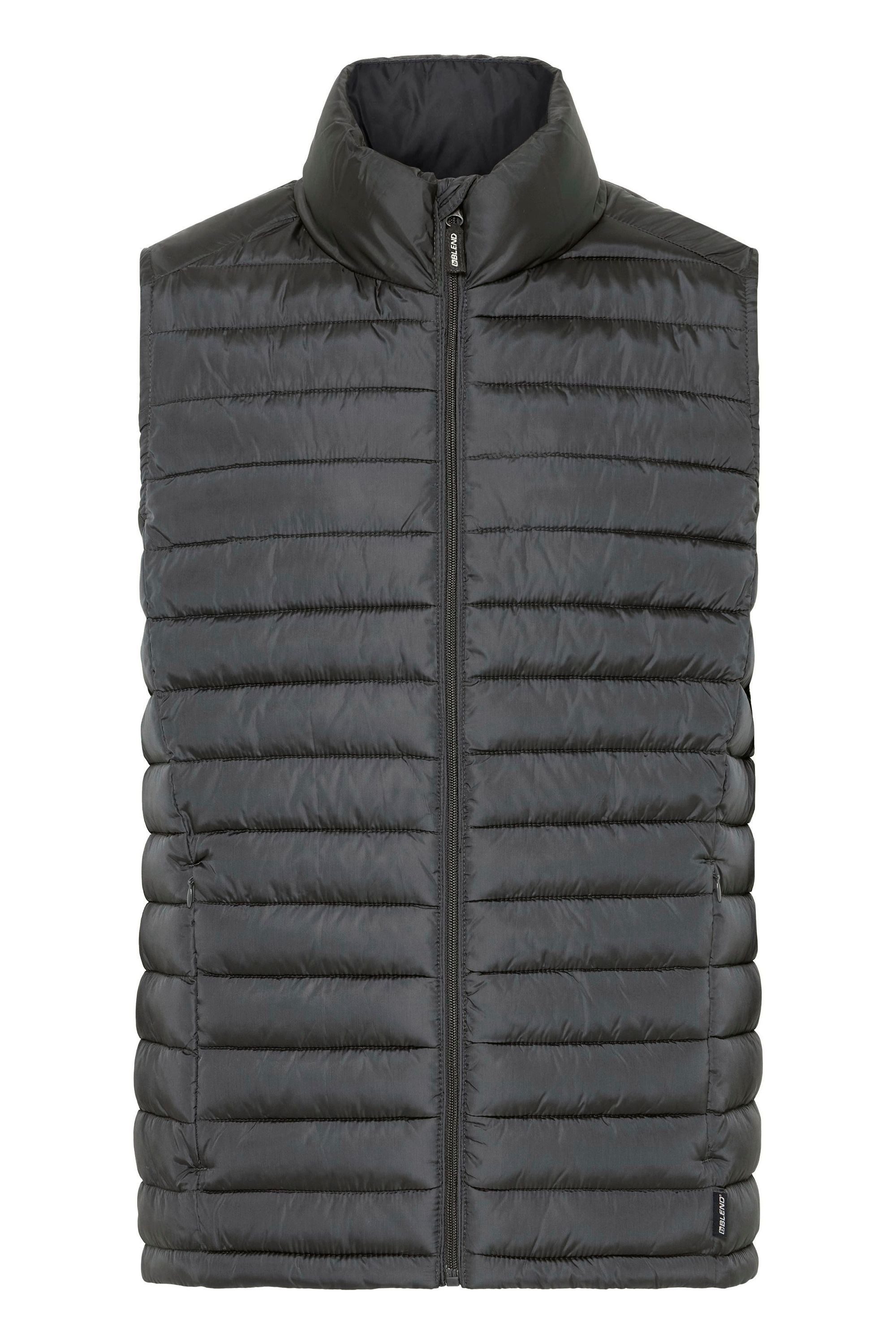 Blend Steppweste BHMRomic Stilvolle Basic Steppweste mit Taschen