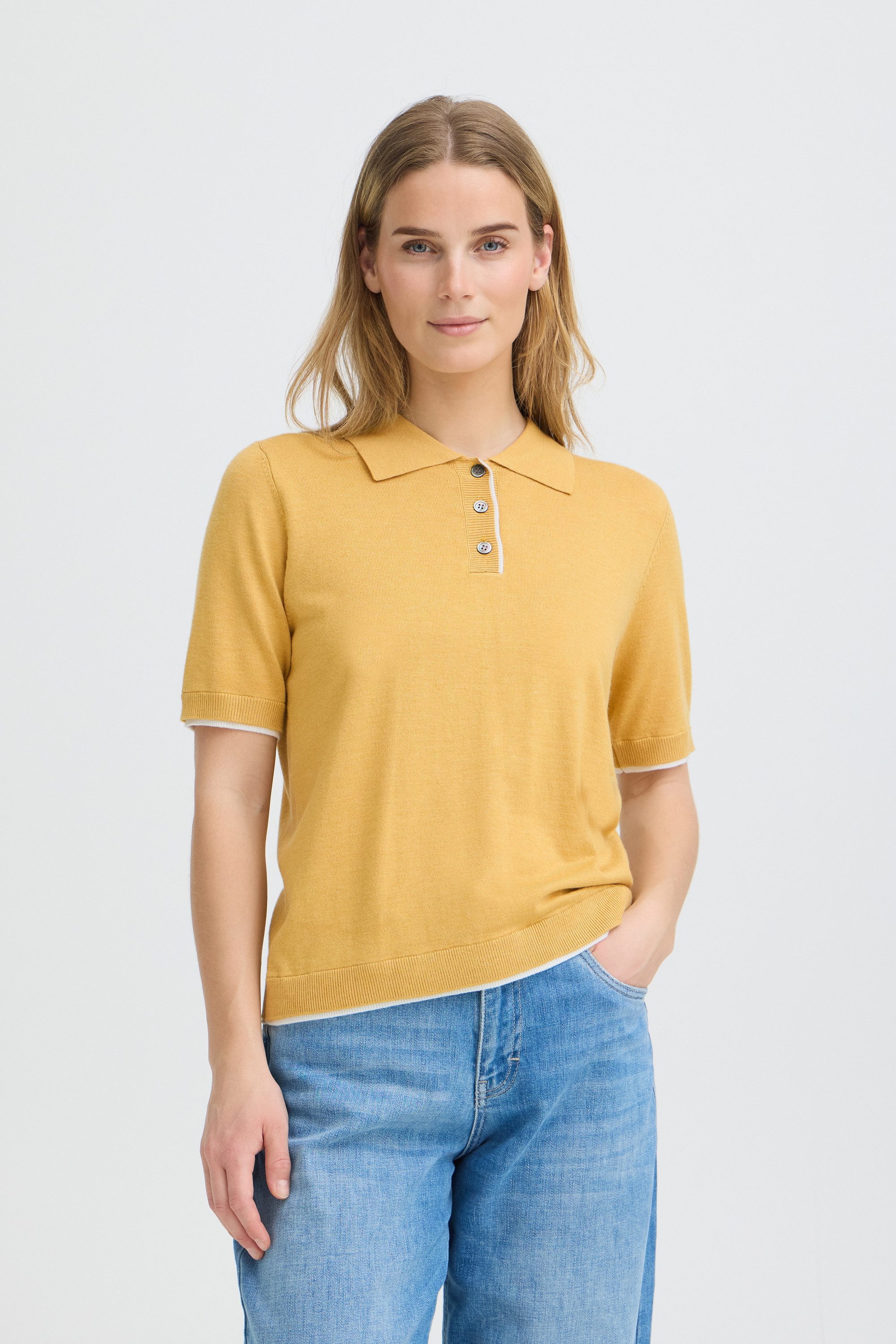 Pulz Jeans Strickpullover Halblange Ärmel PZSARA