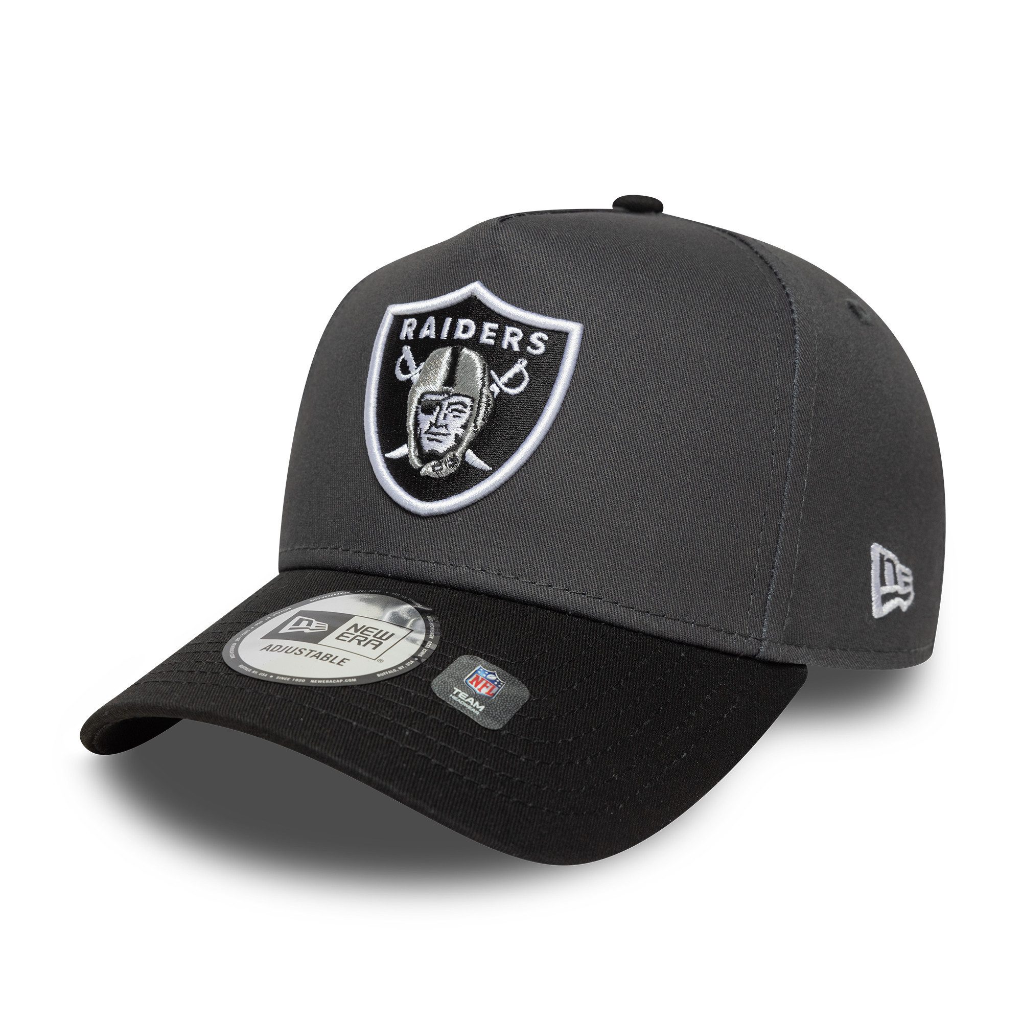 New Era Snapback Cap 9FORTY E-Frame Las Vegas Raiders NFL Charcoal