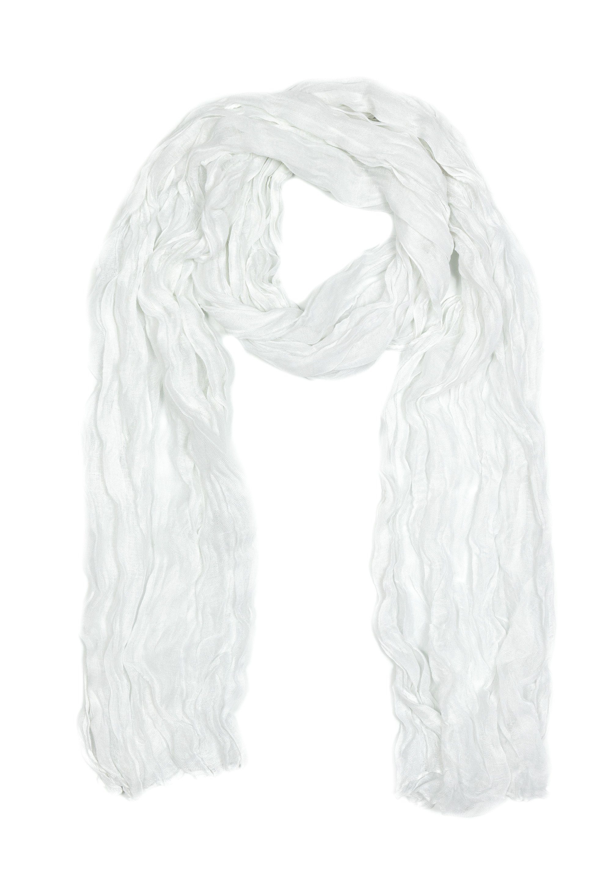 Cassandra Accessoires Schal Damen Uni, (3er-Set), mit modischer Crinkle-Optik