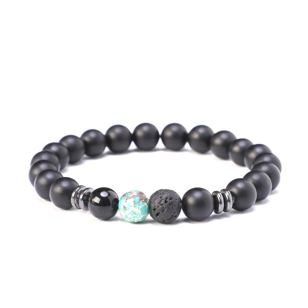 Kim Johanson Armband Chakra Yoga Armschmuck, mit Jaspi Perle günstig online kaufen