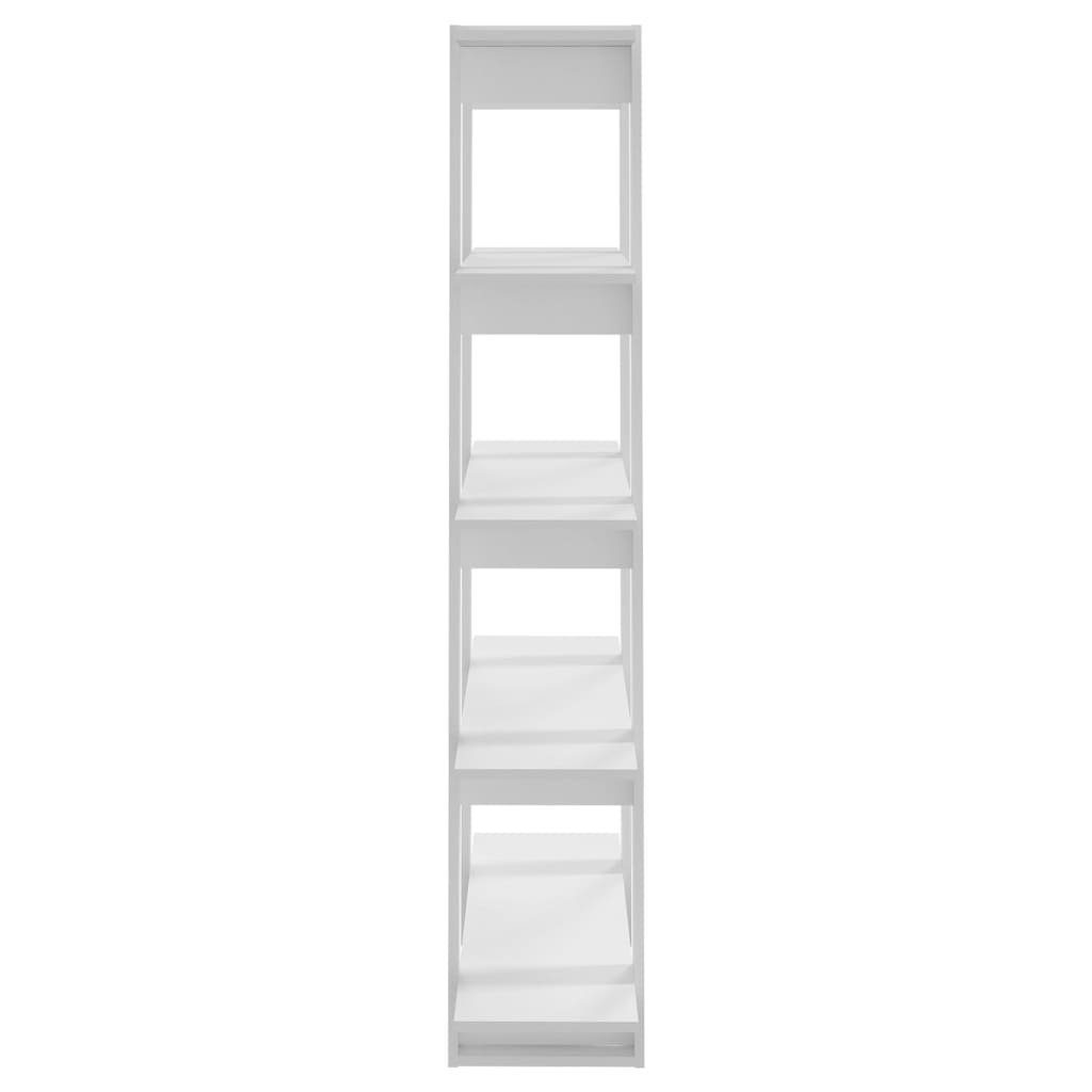 cm Bücherregal furnicato Weiß Bücherregal/Raumteiler 100×30×160