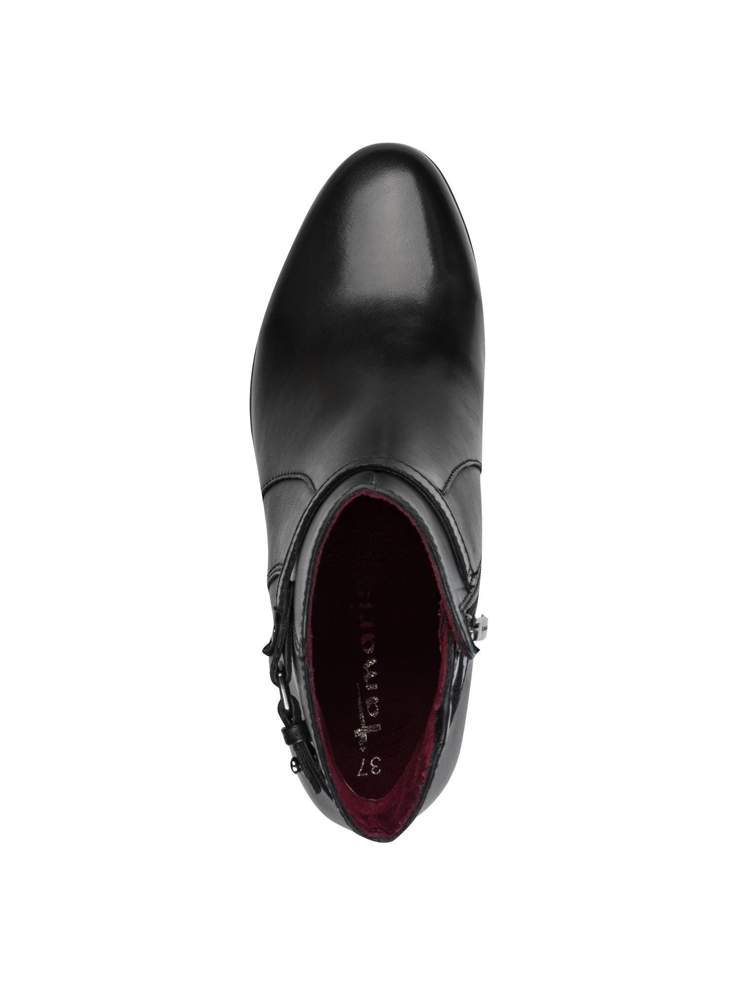 Tamaris TOUCH-IT aus Leder Blockabsatz 1-25373-45 Stiefelette TOUCH-IT – Bild 2 von 5