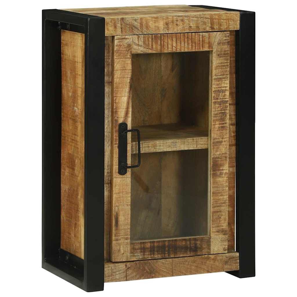 vidaXL Badezimmerspiegelschrank Badezimmerschrank Braun 40 x 30 x 60 cm Massivholz (1-St)