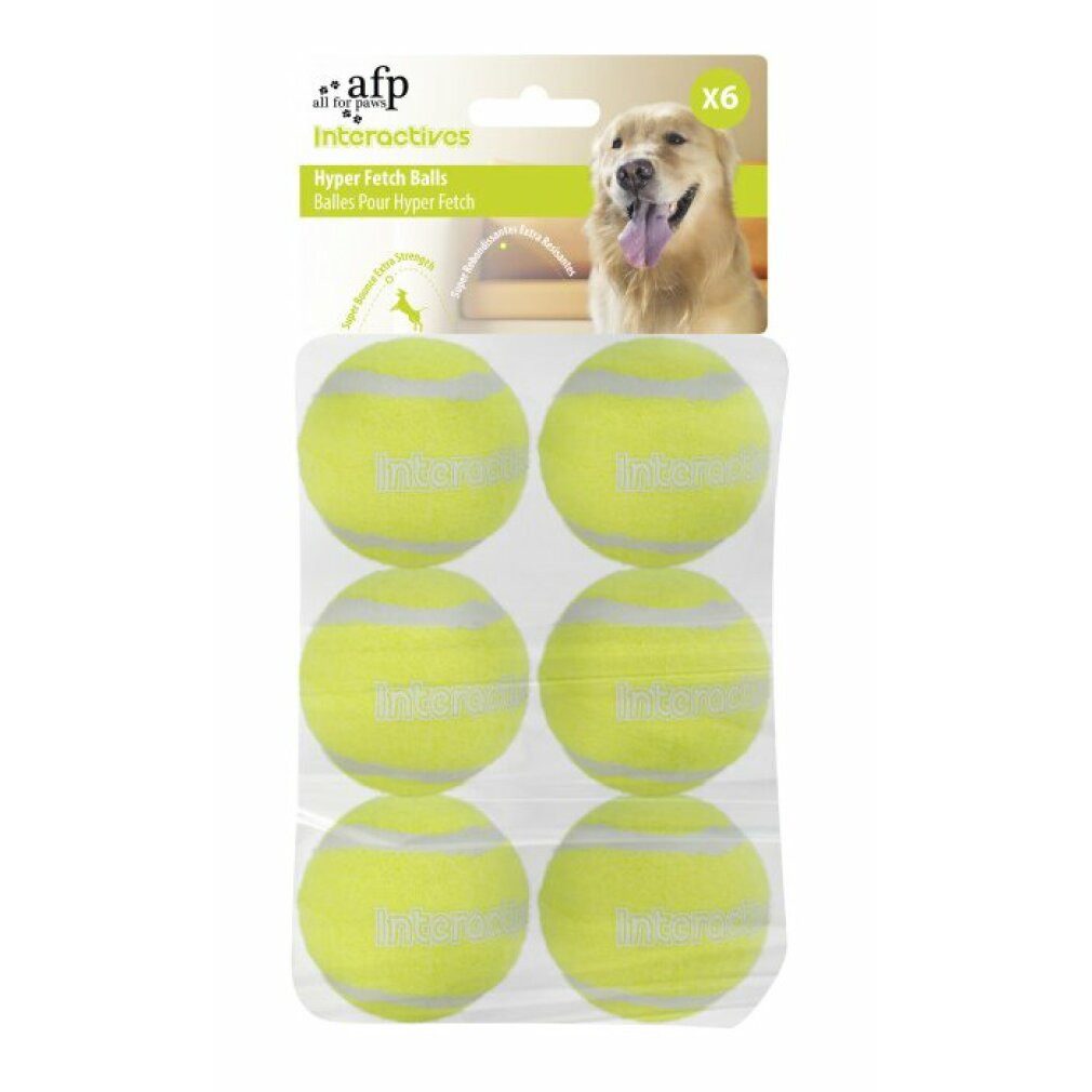 Tierball AFP Interactive Hyper Fetch Super Bounce Tennis Balls