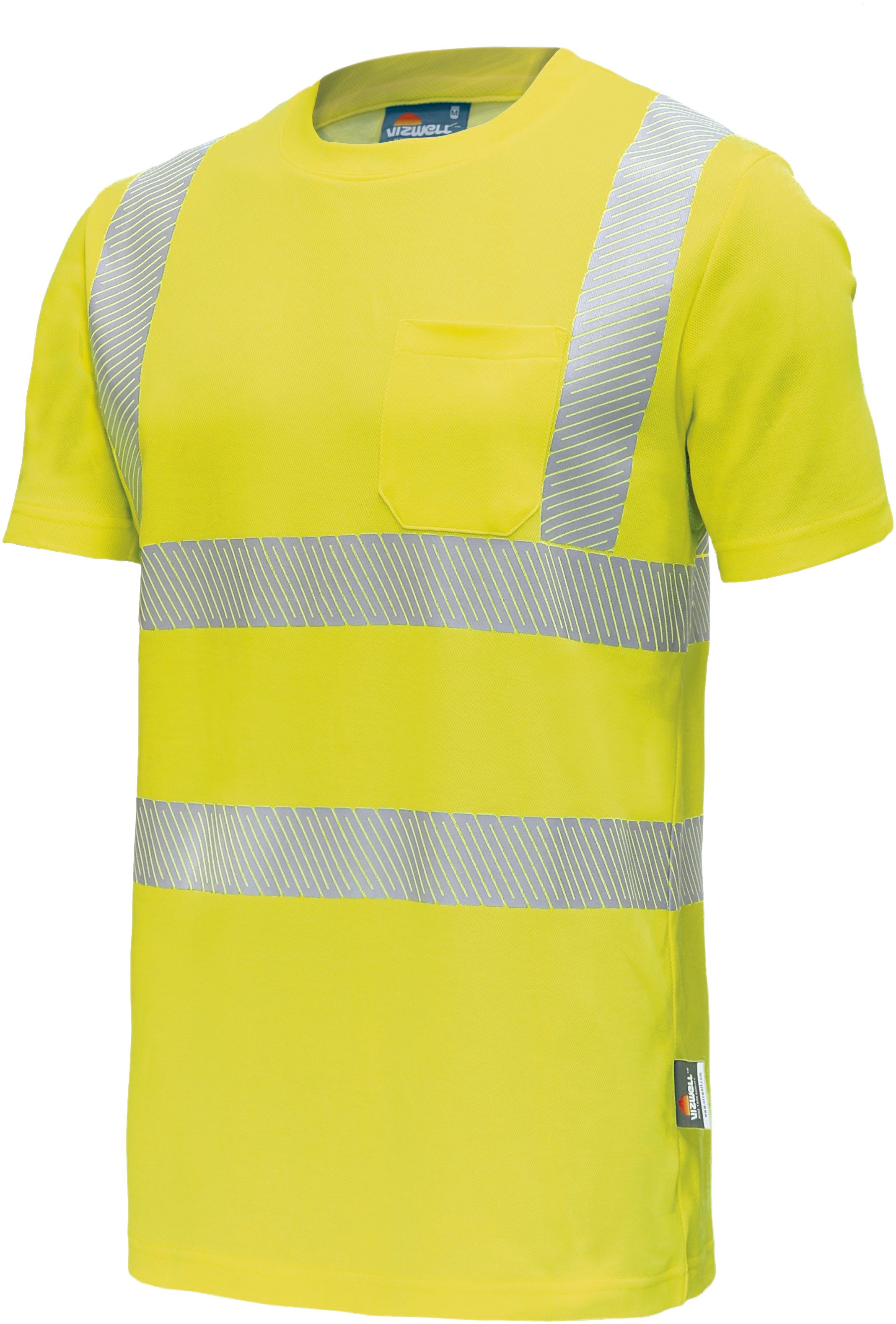 Warnschutz-Shirt Warnschutz T-Shirt Arbeitsshirt mit UV Schutz