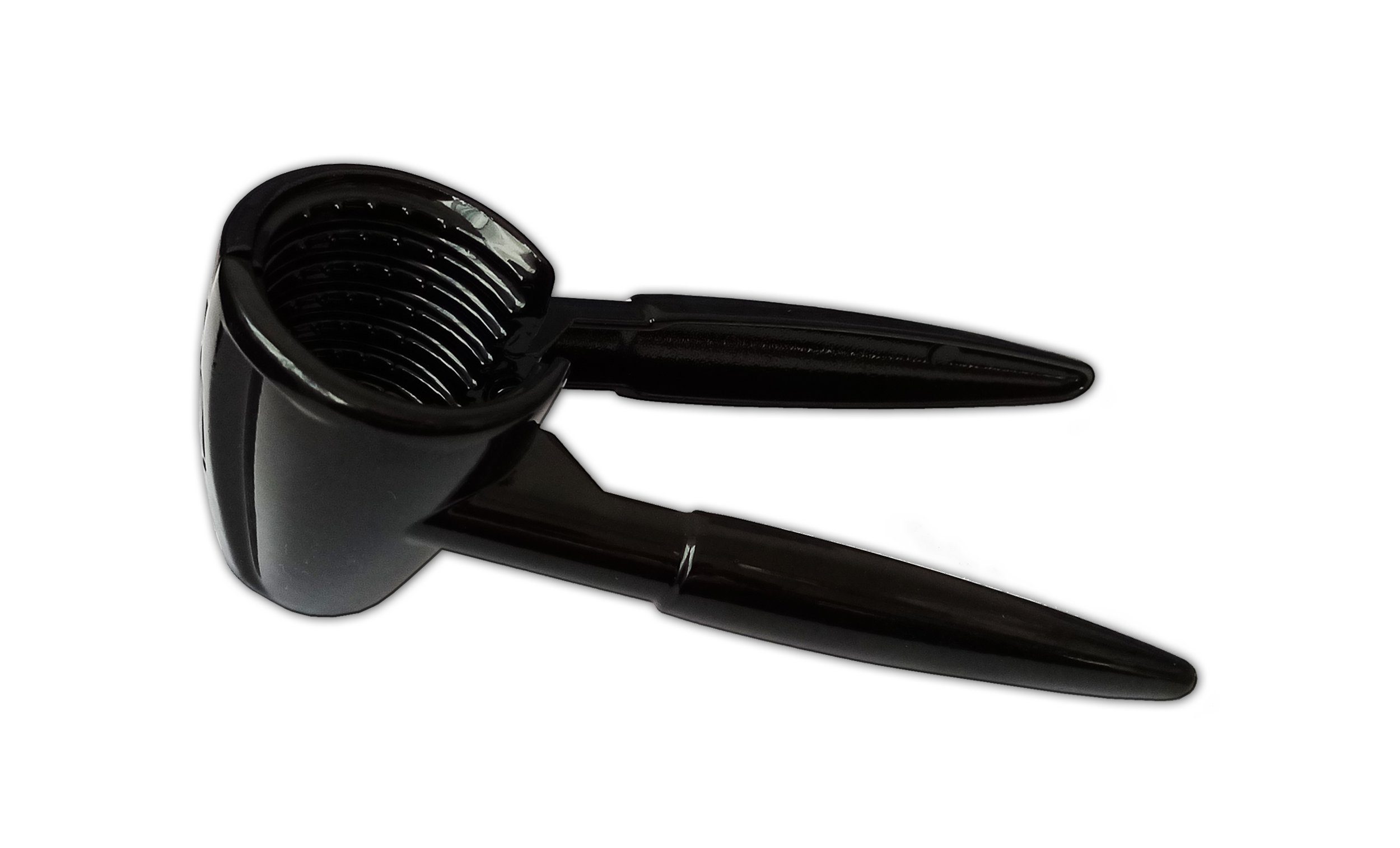 HIT Trading Nussknacker 2in1 NUSSKNACKER + FLASCHENÖFFNER aus Metall Schwarz Nusszange 86, Nussöffner Nuss Knacker