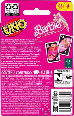 Barbie Spiel, Kartenspiel UNO Barbie The Movie zum Spielfilm