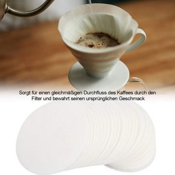 Rnemitery Papierfilter 350 Stück Rund Kaffee Filterpapier für Espresso, KaffeemaschineFilter
