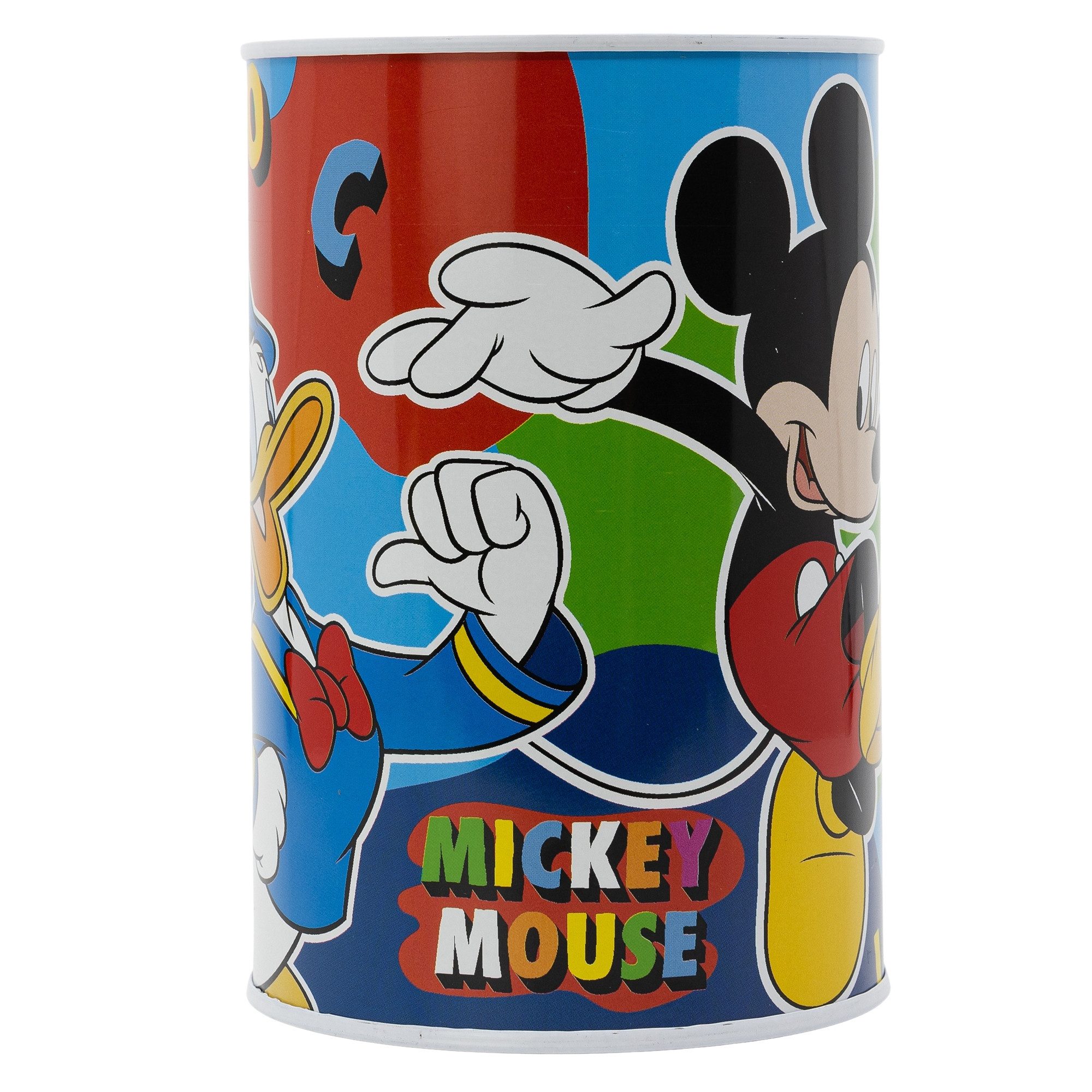 Disney Spardose Disney Mickey Maus Goofy Donald XL Spardose aus Weißblech 1000 ml