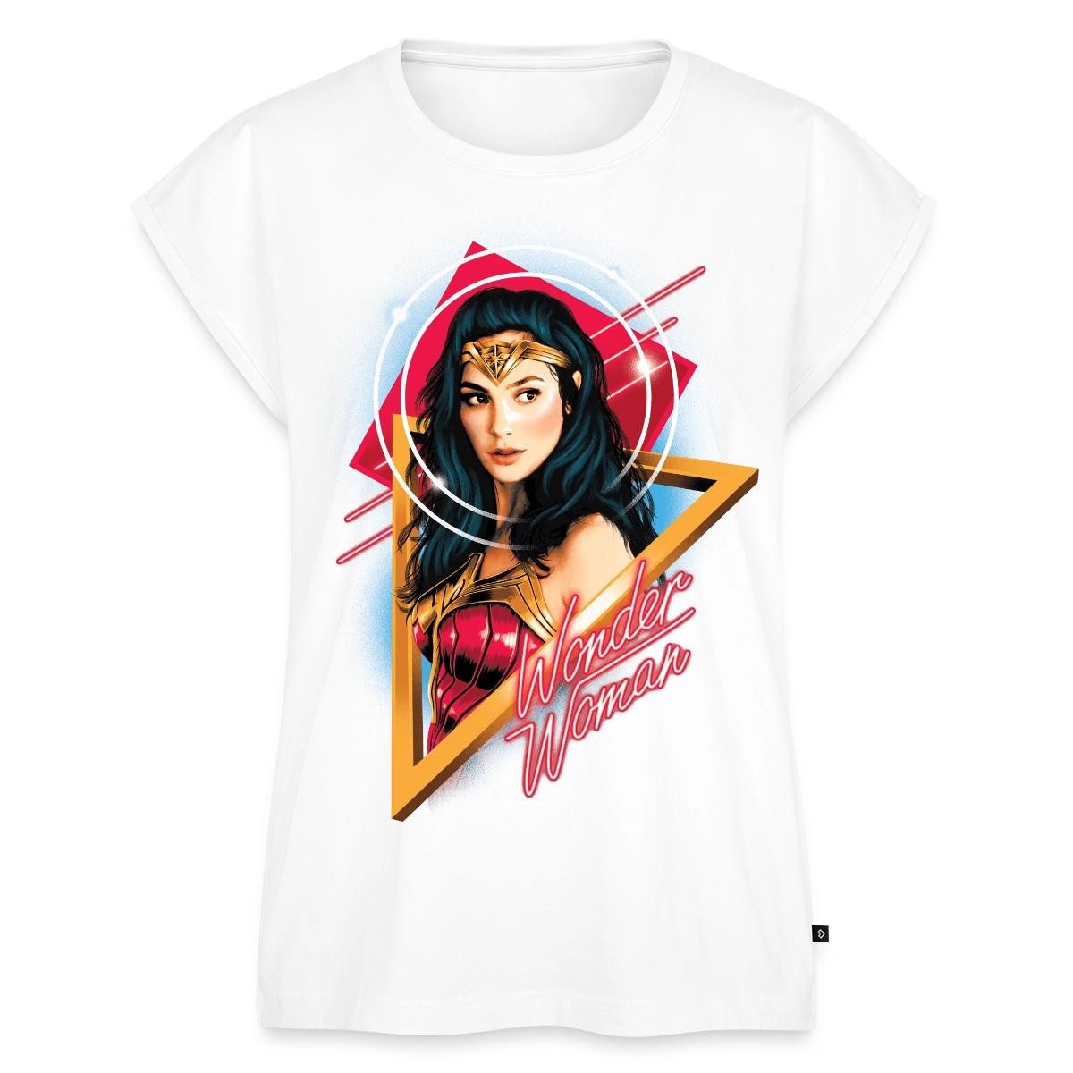 T-Shirt Wonder Woman 1984 Porträt Frauen Casual T-Shirt