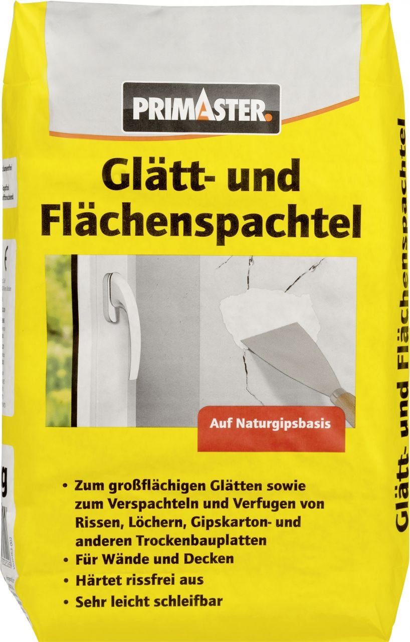 Primaster Spachtelmasse Primaster Glätt- u. Flächenspachtel günstig online kaufen
