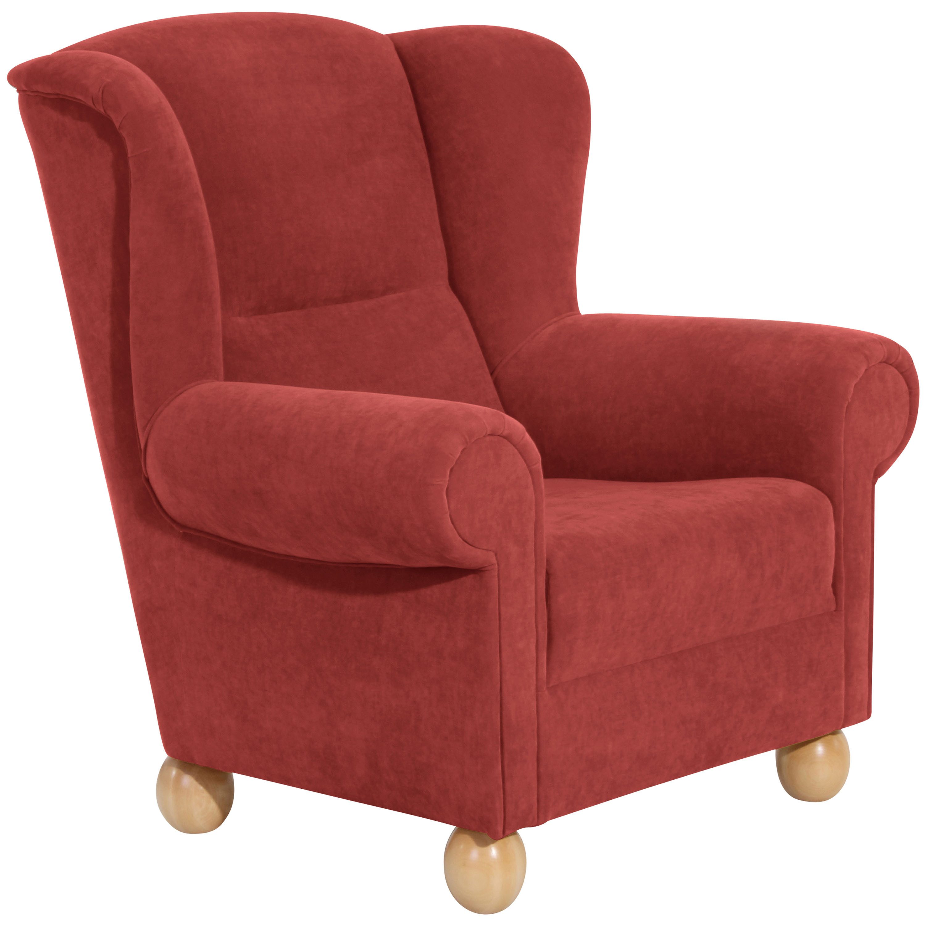 Max Winzer® Ohrensessel Monarch, Flachgewebe
