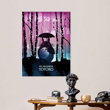 Posterlounge Poster Albert Cagnef, My Neighbor Totoro, Kinderzimmer Kindermotive
