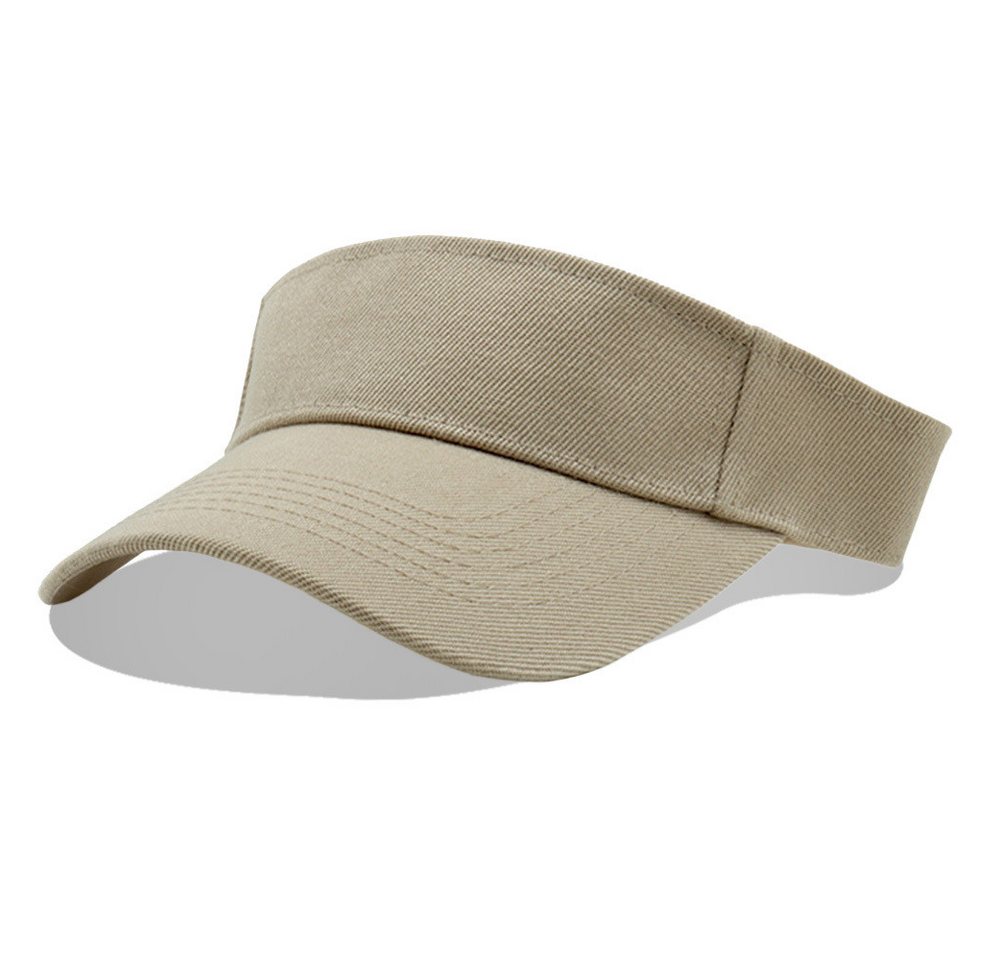 Zaewry Strohhut Unisex Visoren Cap Schirmmütze für Tennis & Golf – Leichte Sonnenblende mit UV-Schutz, Ideal für Damen und Herren