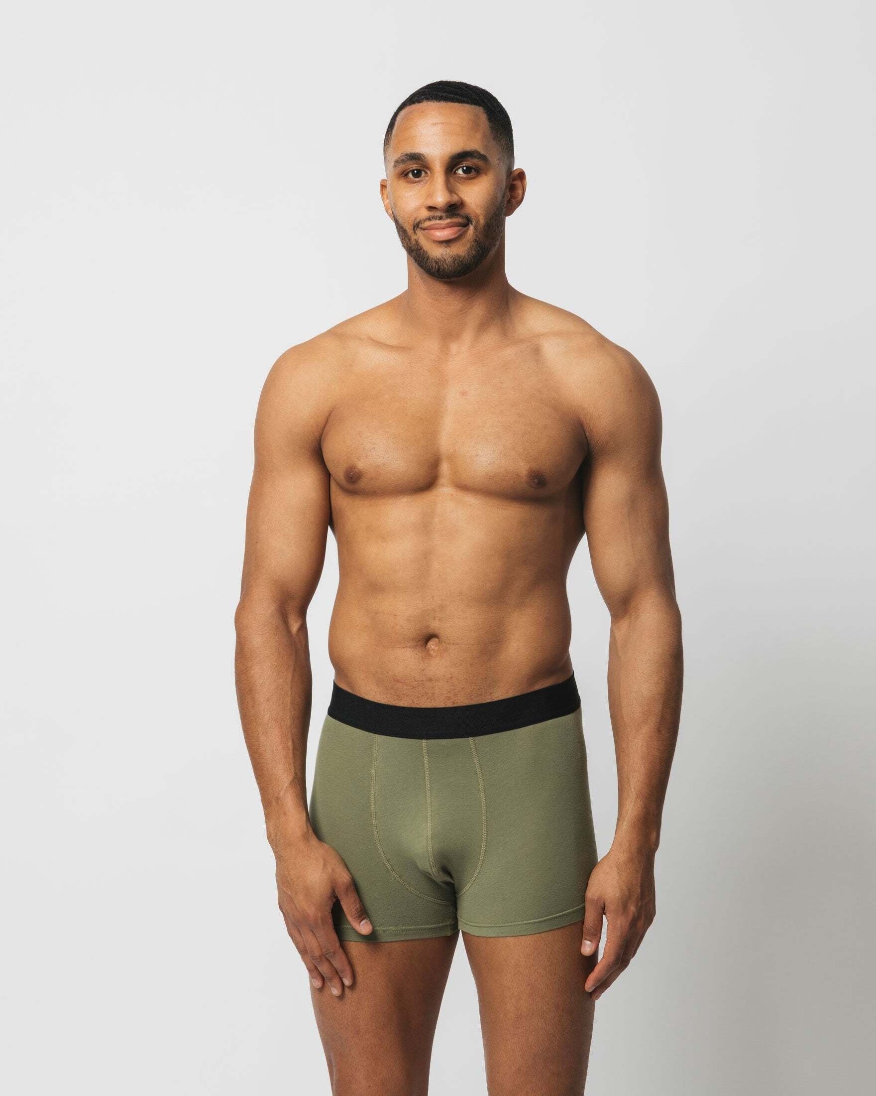 SNOCKS Boxershorts Enge Pants Herren Unterhose ohne Logo (6-St) aus Bio-Bau günstig online kaufen