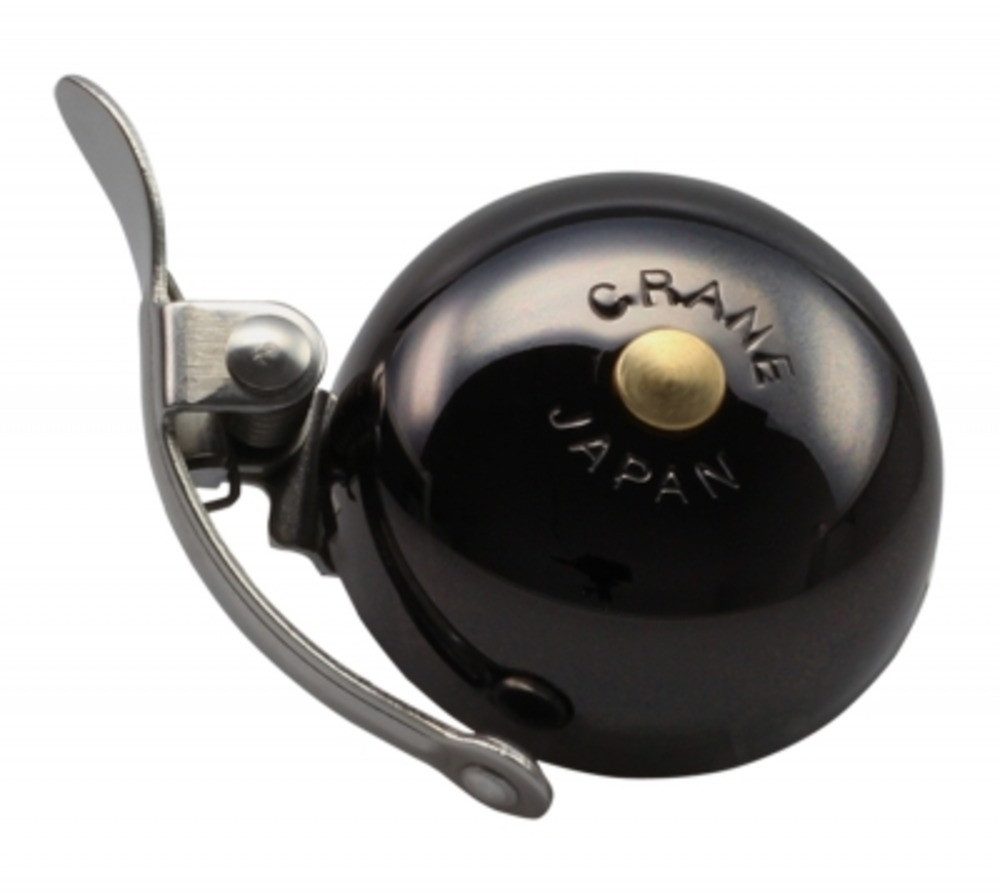 Crane Bell Co Fahrradklingel Mini Retro Suzu Neo Black