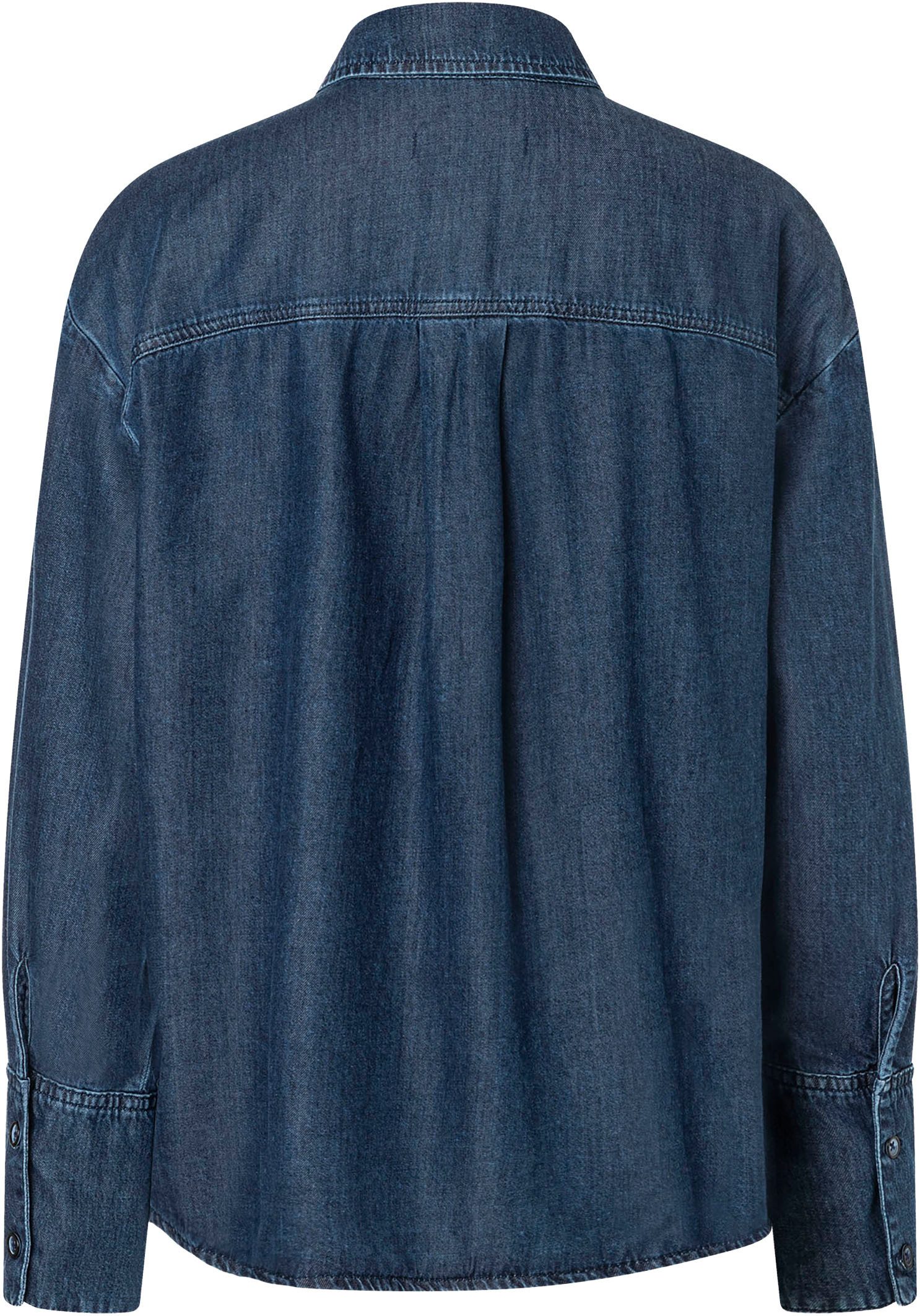 MAC Hemdbluse mit Hemdkragen