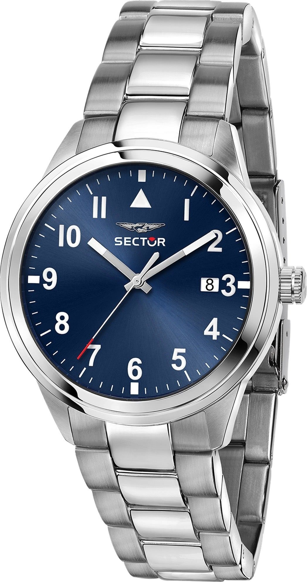 Quarzuhr Sector Herren Armbanduhr Analog